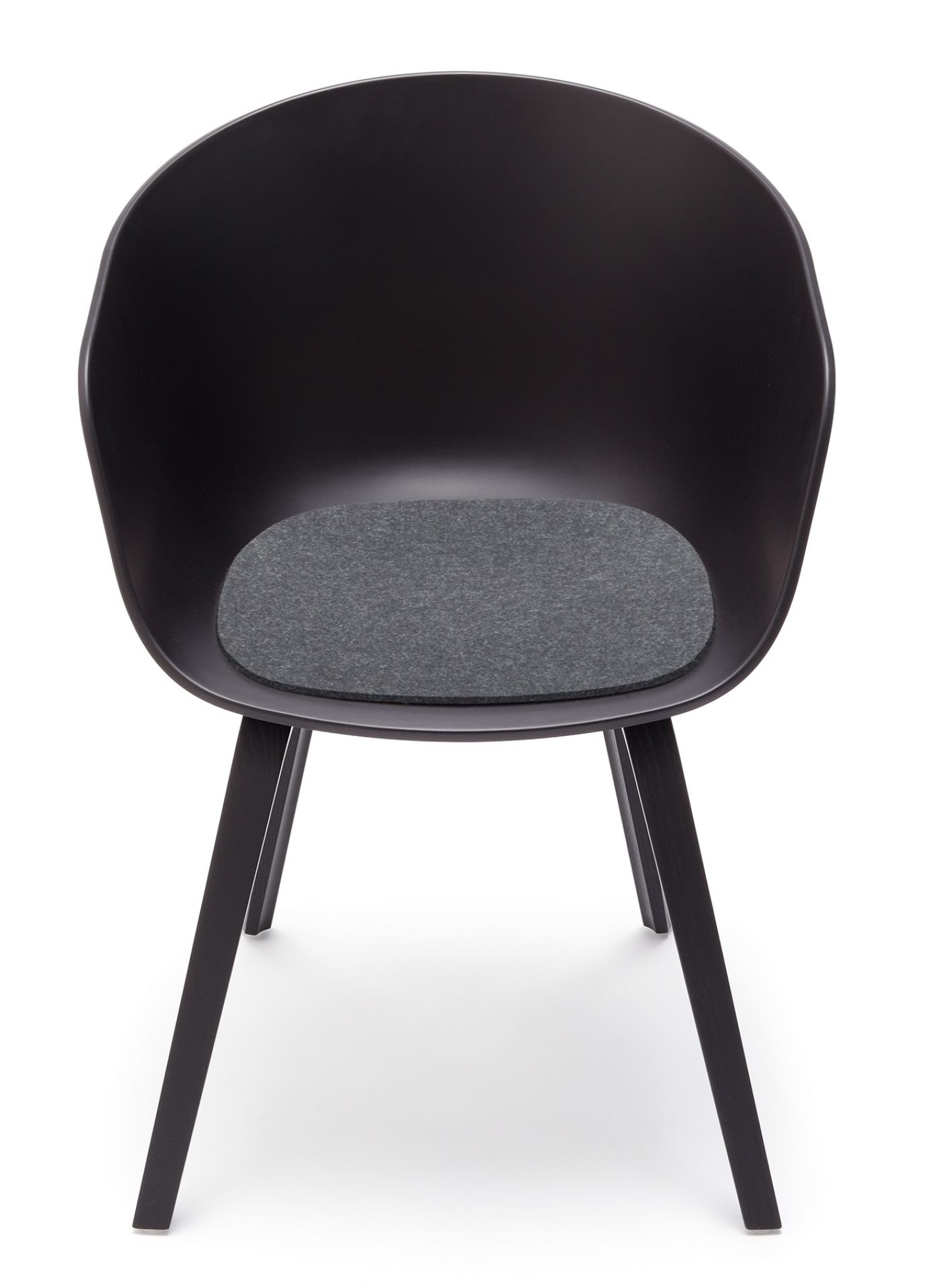 Sitzauflage - Filzauflage About A Chair AAC22 / AAC 22 Anthrazit Hey Sign