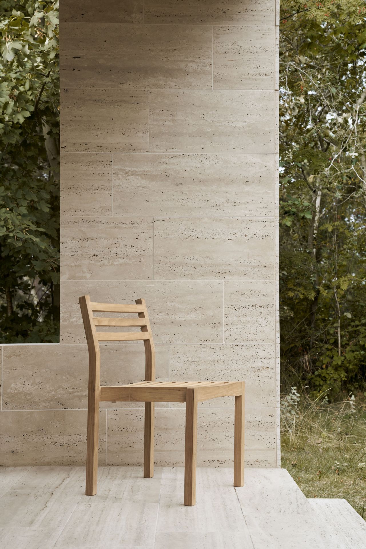 AH501 Stuhl Teak Outdoor Carl Hansen & Søn