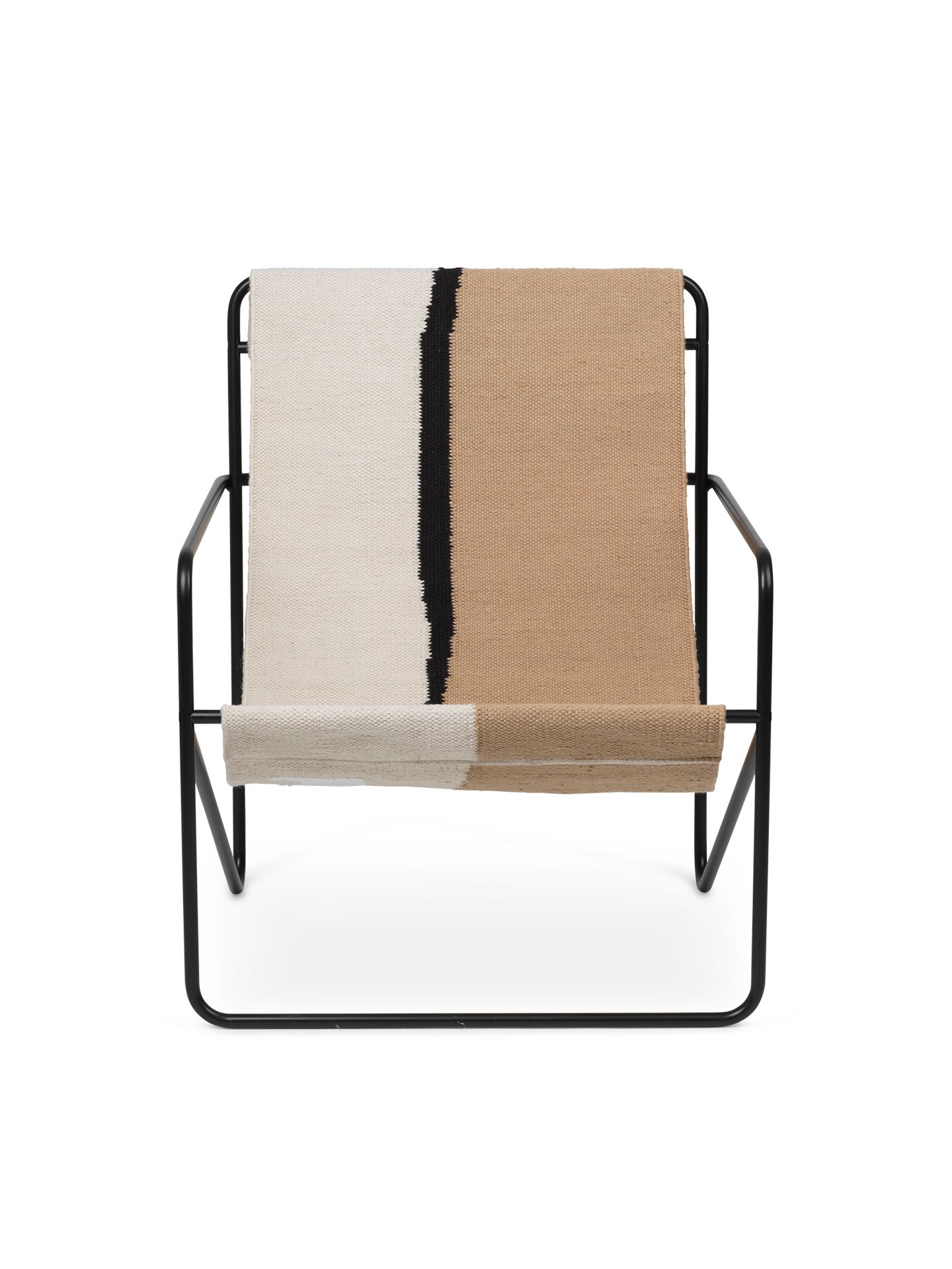 Desert Chair Loungesessel Schwarz / Soil Ferm Living
