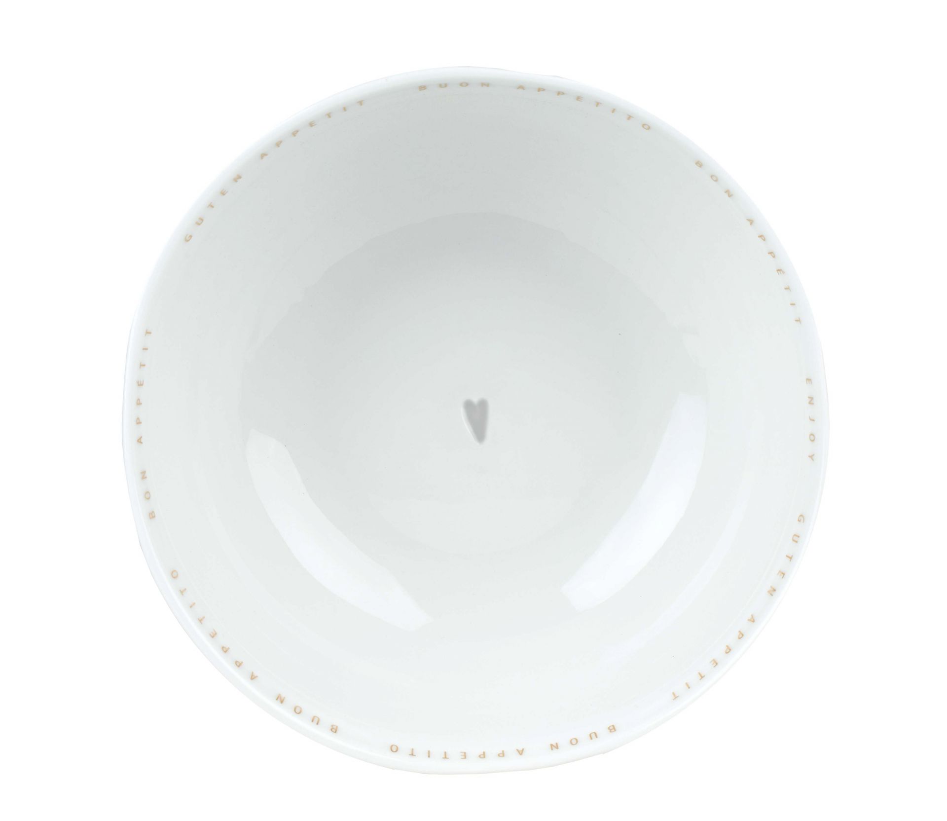 Guten Appetit Dining Schüssel Räder EINZELSTÜCK