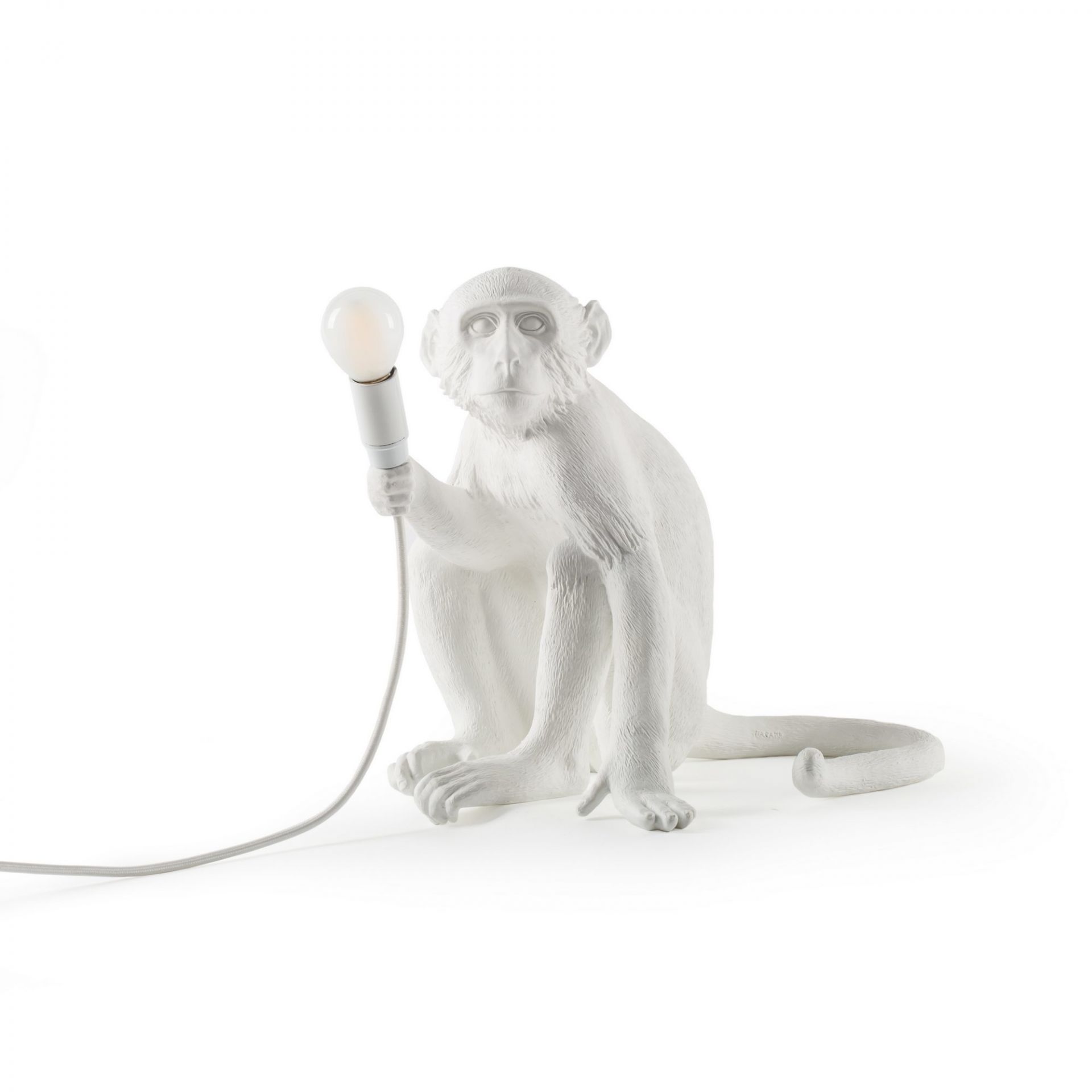 Monkey Sitting Lamp Stehleuchte / Tischleuchte Indoor mit Schalter Seletti EINZELSTÜCK