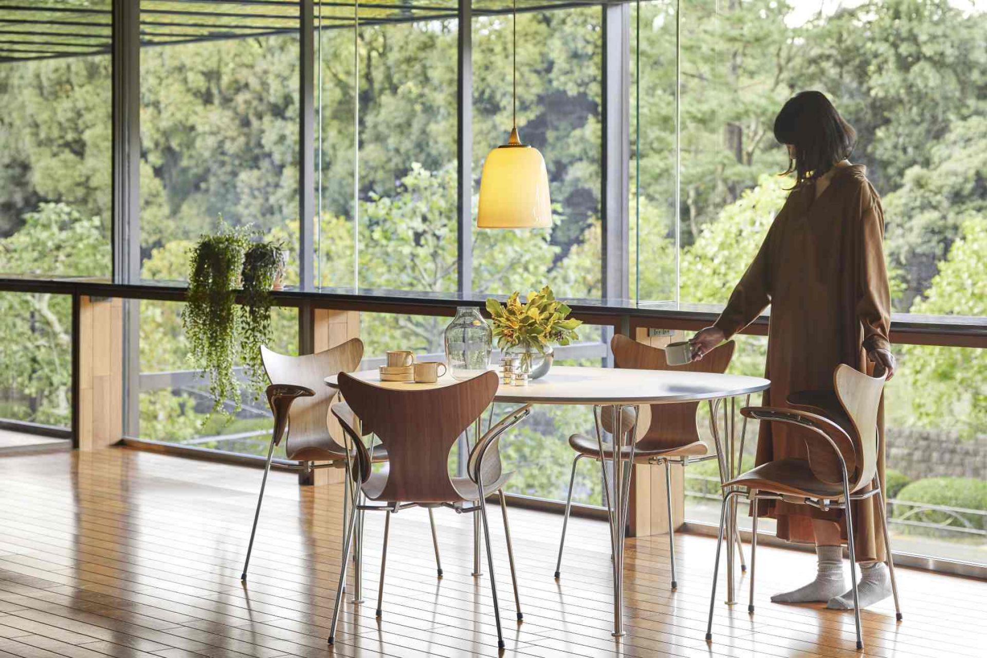 Lily Armlehnenstuhl 3208 Fritz Hansen