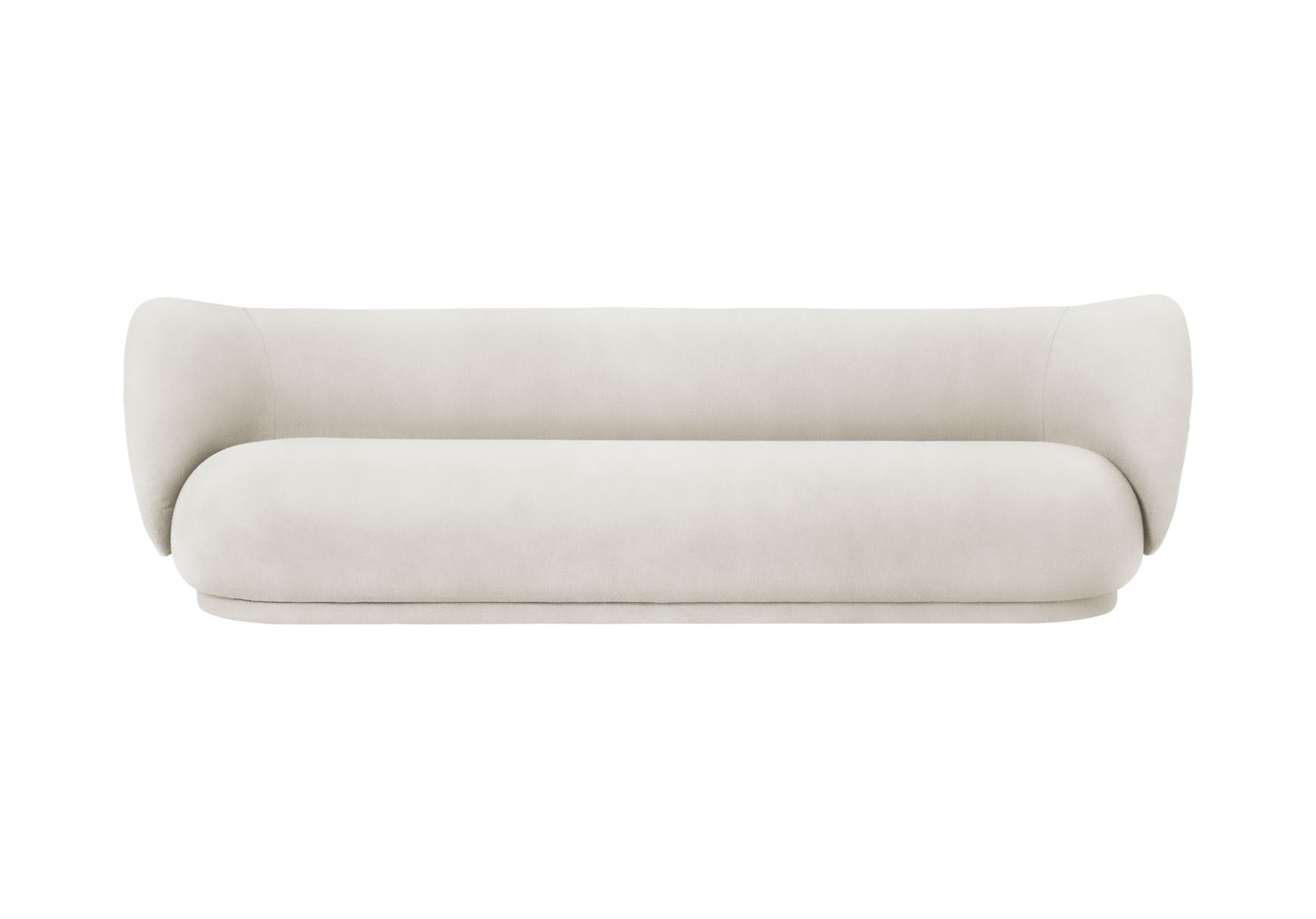 Rico Sofa Brushed 4-Sitzer Ferm Living Weiß