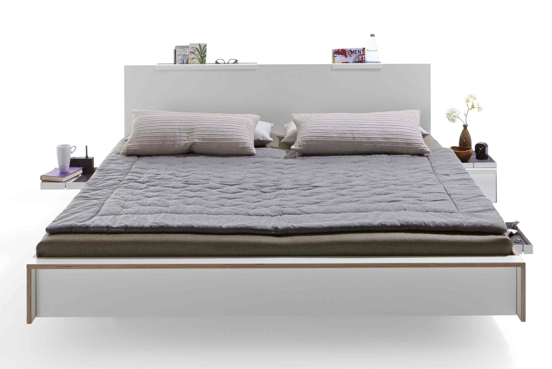 Kopfteil für Flai Doppelbett Weiß Müller Möbelwerkstätten