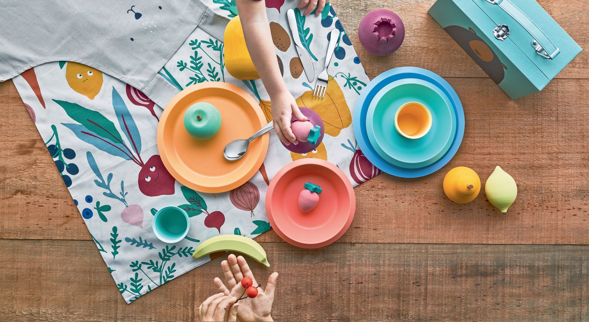Giro Kids Collection Kinderbesteckgarnitur aus Edelstahl Alessi