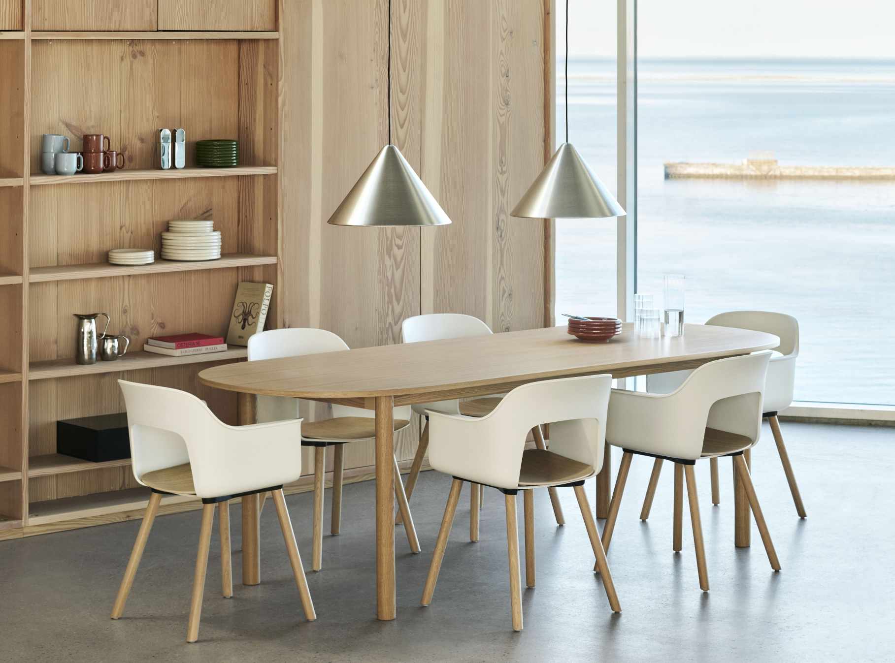 Annex Table Oblong Esstisch Oval Hay 
