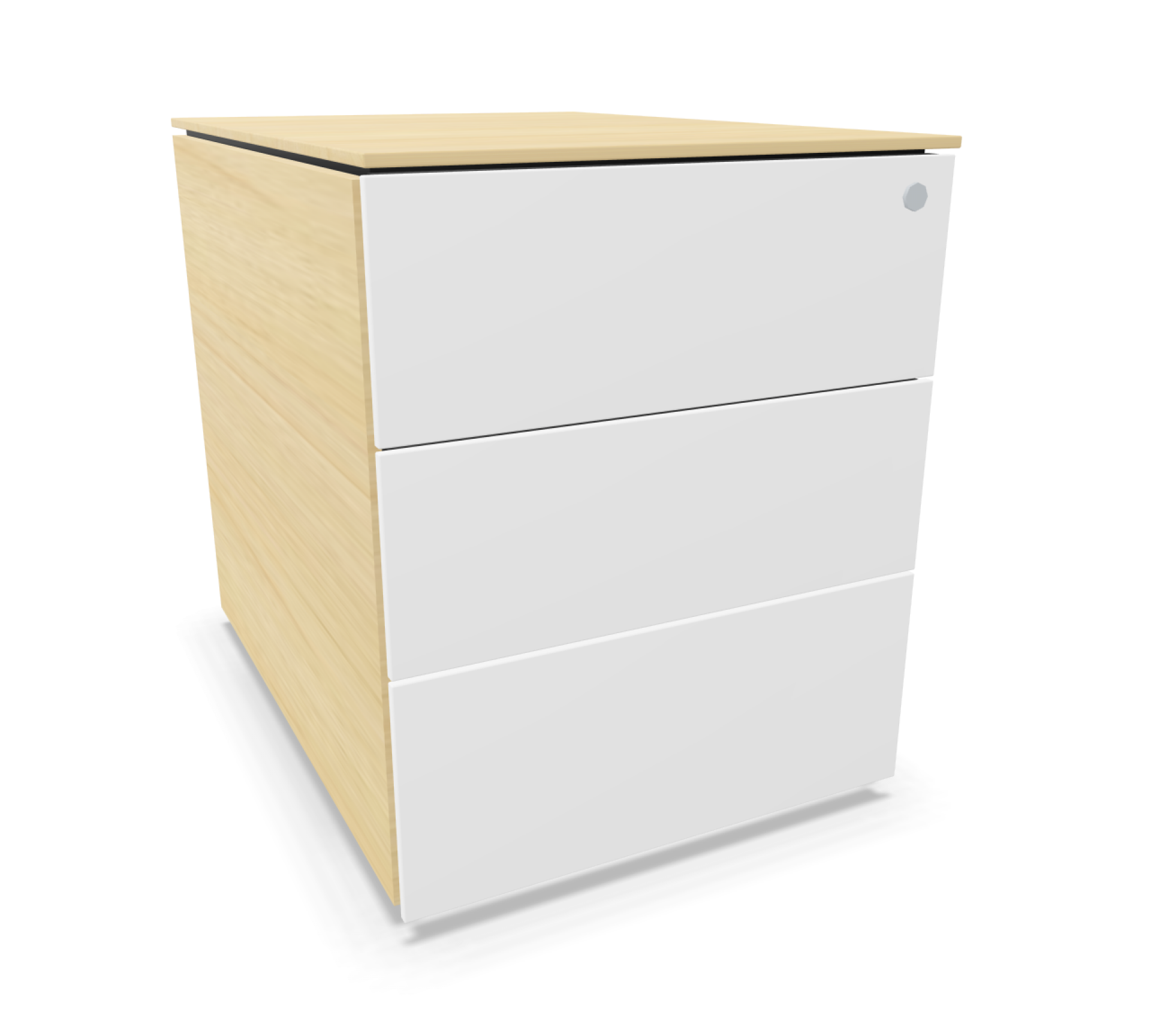 Implicit Premium Rollcontainer grifflos von Steelcase