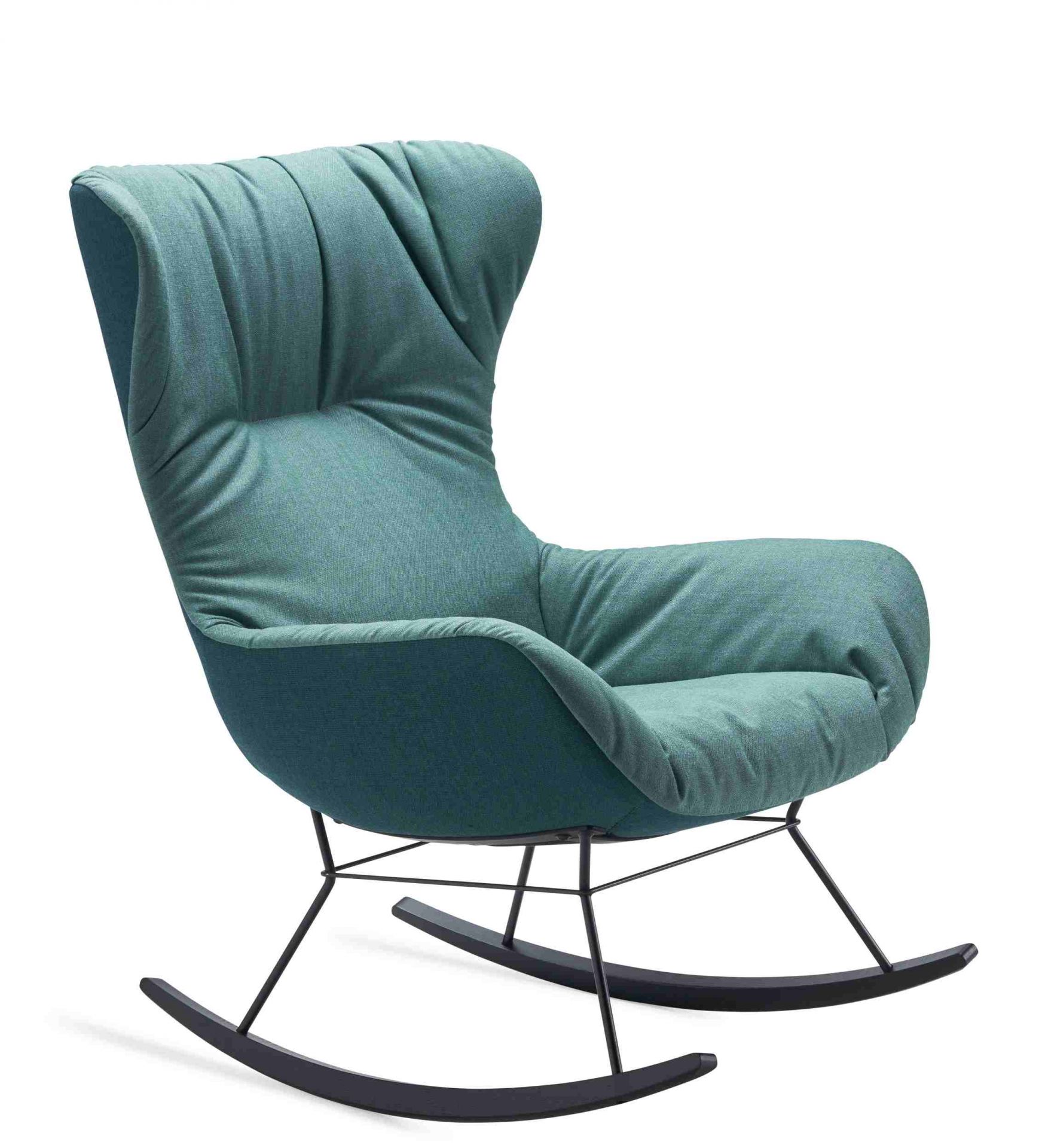 Leya Rocking Wingback Chair Schaukelstuhl Freifrau Manufaktur