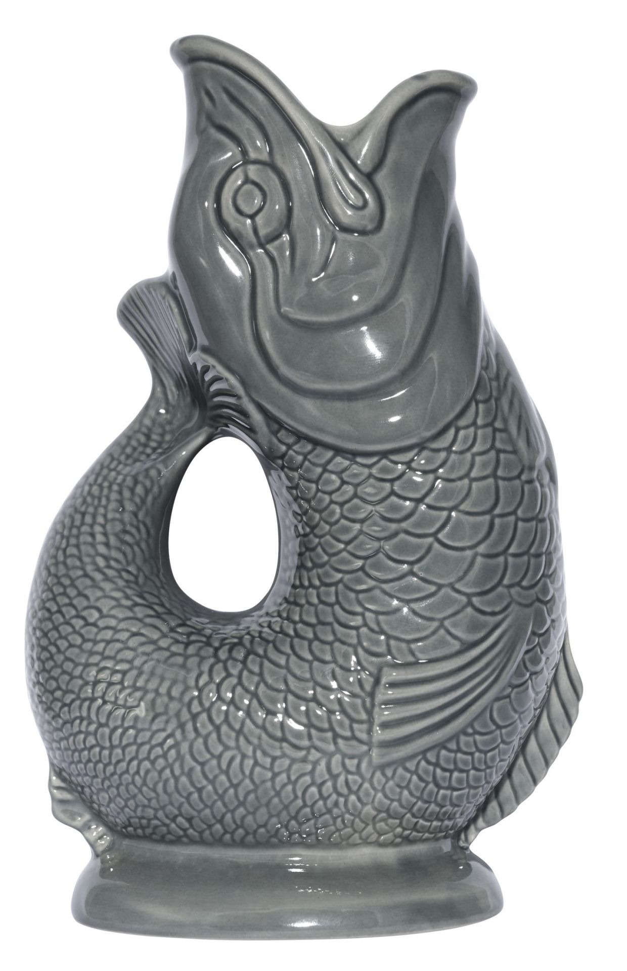 Gluckigluck Karaffe / Vase Dunkel grau XL