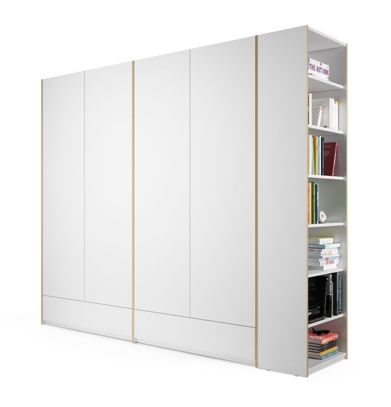 MODULAR PLUS Schrank Kombination Doppelschrank mit 2 Schubkästen und Anbauschrank rechts Müller Möbelwerkstätten