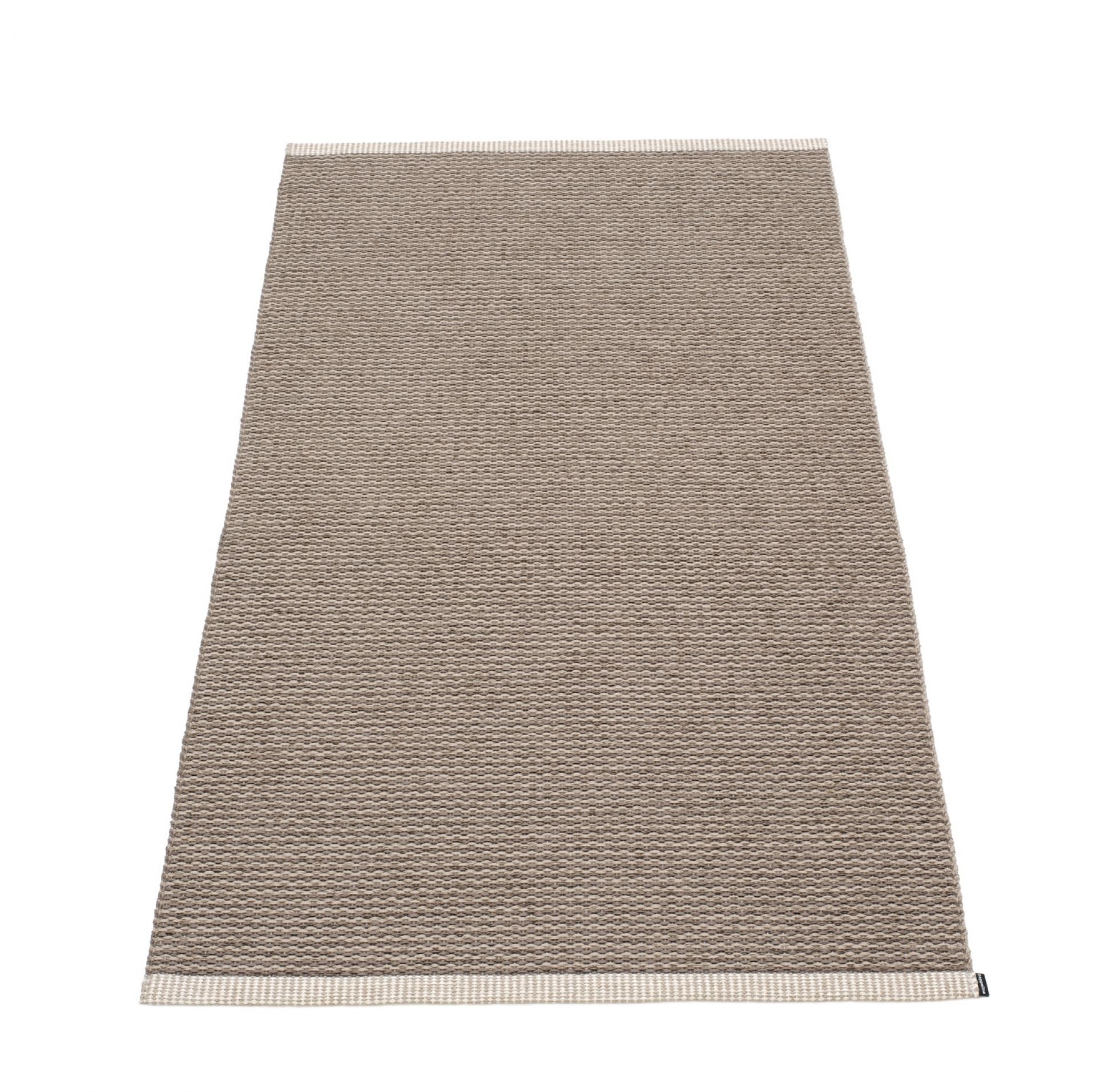 Mono Kunststoffteppich 85x260 Pappelina Schlamm