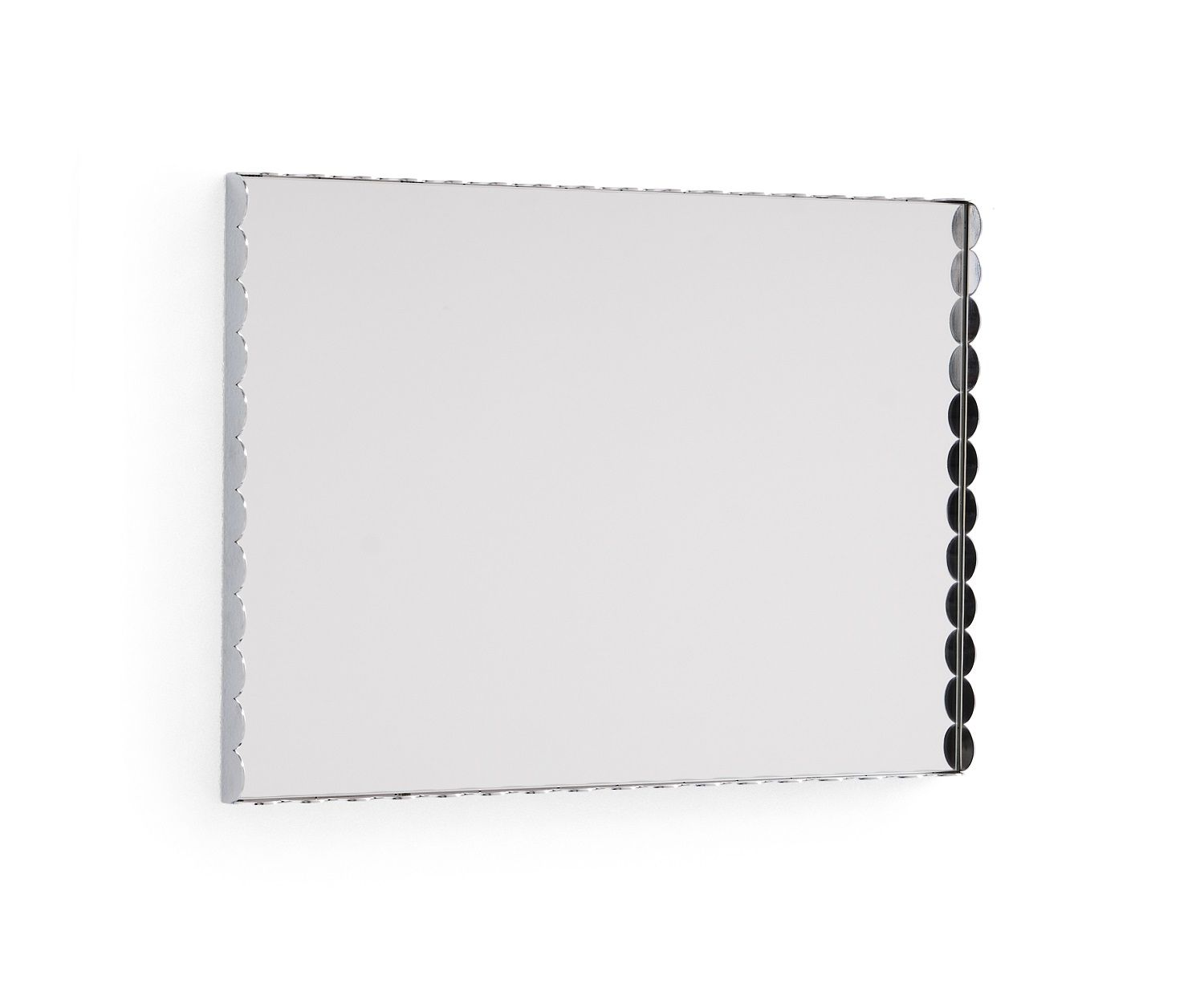 Arcs Mirror Rectangle Spiegel Edelstahl Hay