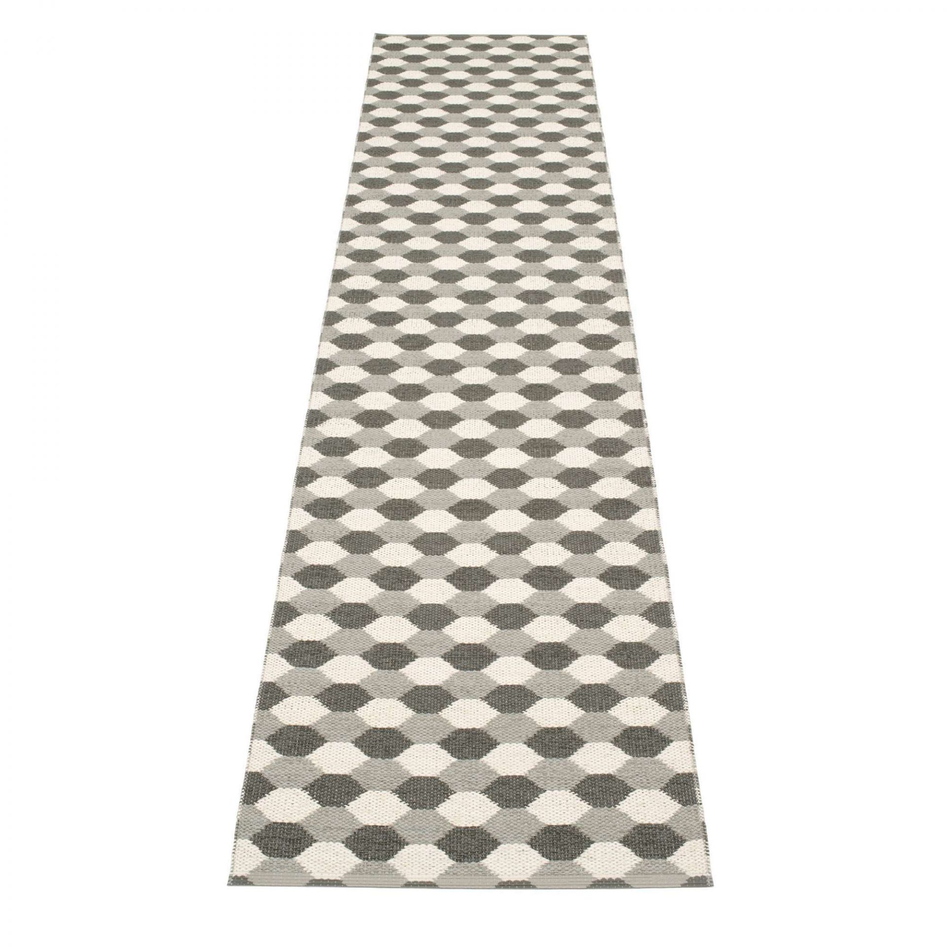 Dana Kunststoffteppich 70x400 warm grau Pappelina