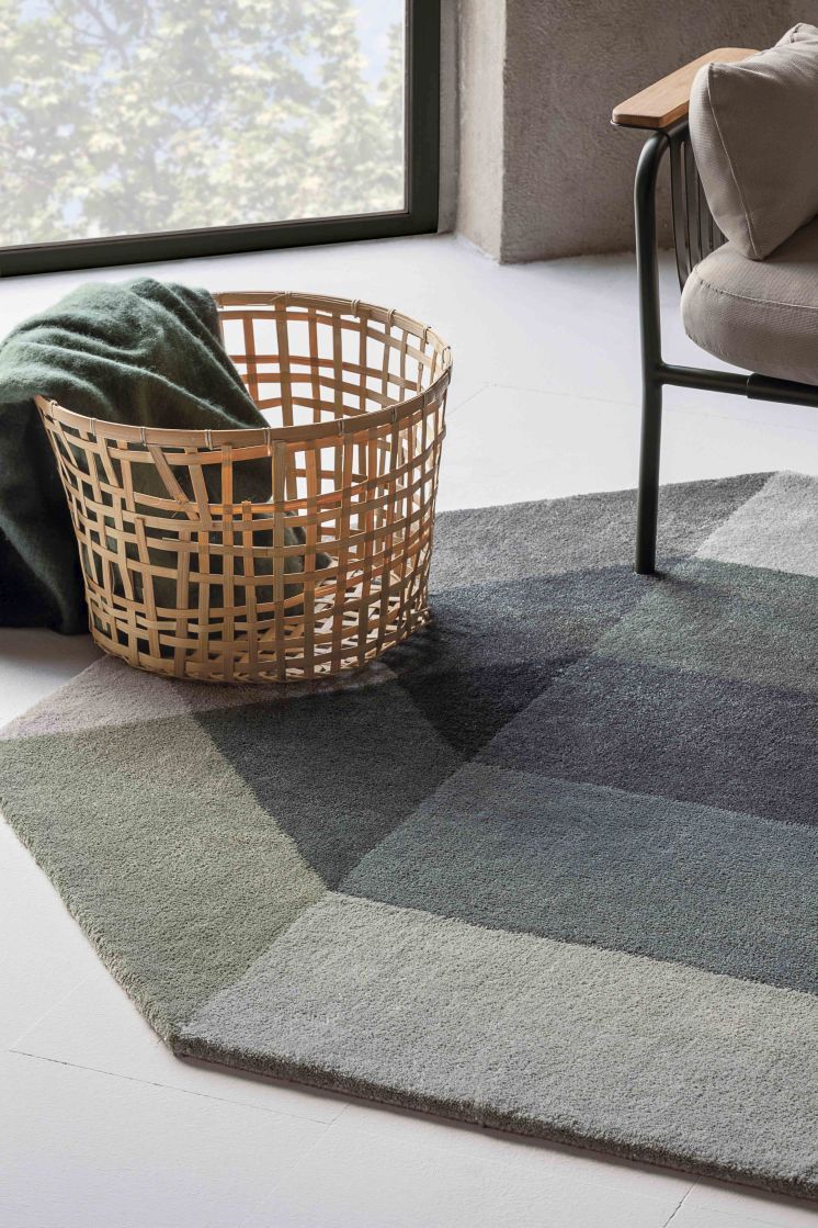 Diamond Teppich Blue-Brown 200 x 260cm Gan