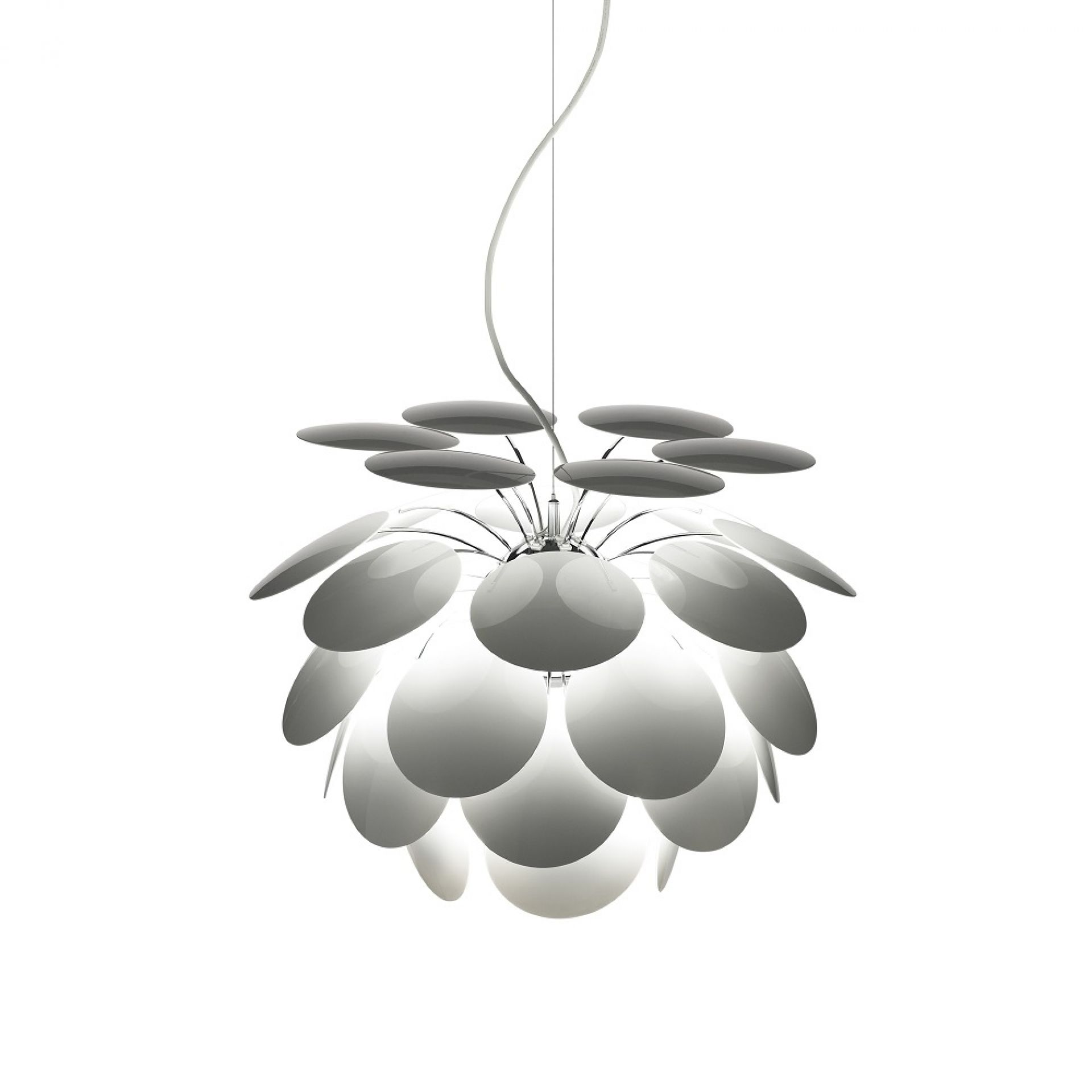 Discocó 88 / Discoco 88 LED Pendelleuchte marset Weiß