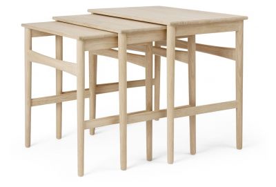 CH004 Nesting Tables Beistelltische 3-er Set Carl Hansen & Søn 