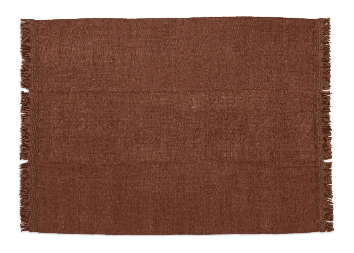 Mía Teppich braun 200x300cm Nanimarquina