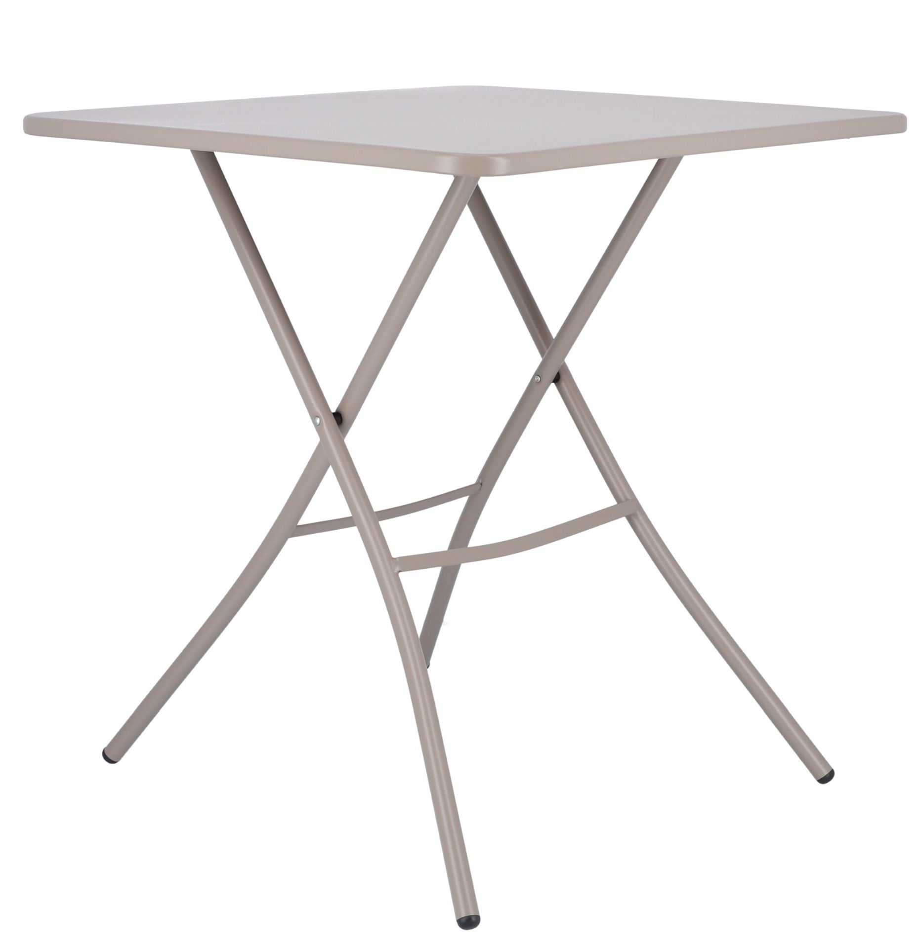 Fiam Sirio Klapptisch B 67 x T 67 x H 73 cm Outdoor Jan Kurtz Taupe