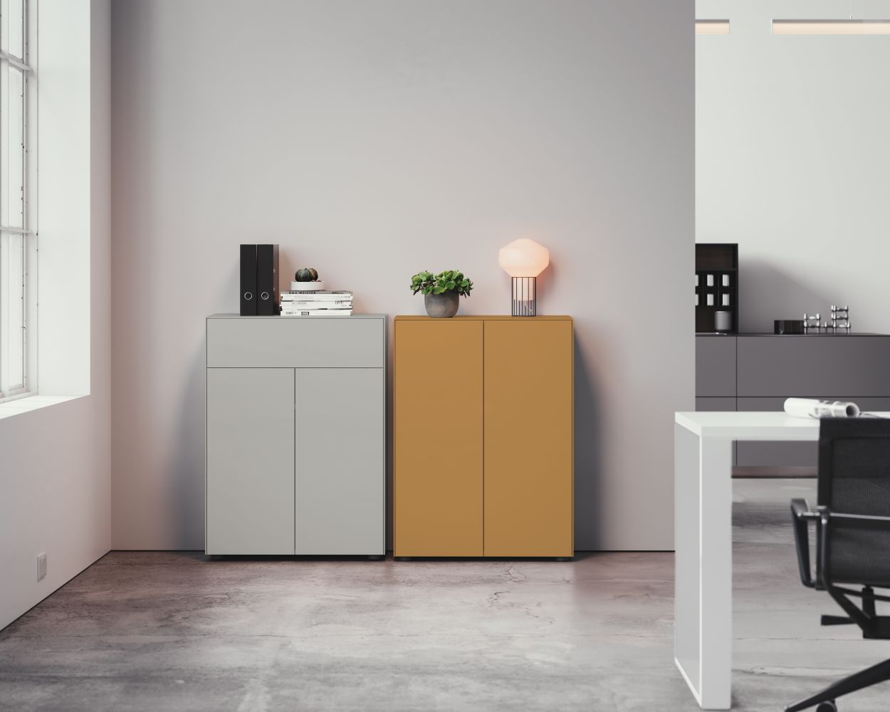 Nex Pur Box Sideboard Kombination Tür / Schubkasten Piure