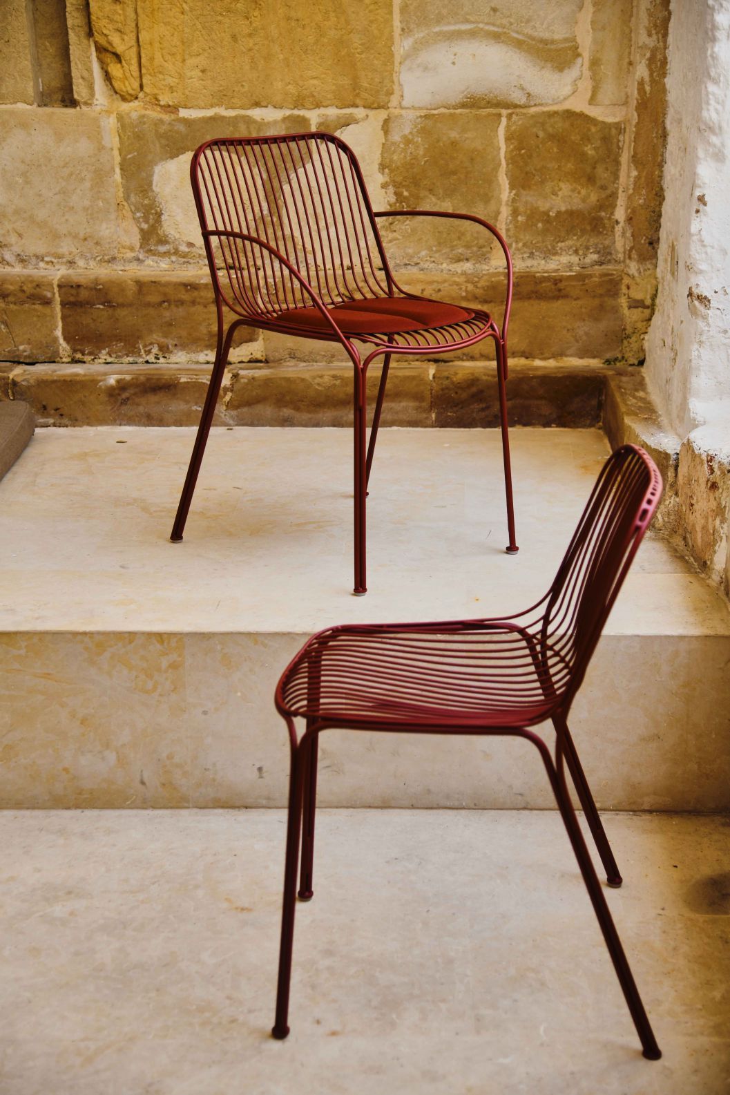 Hiray Outdoor Stuhl mit Armlehne Kartell
