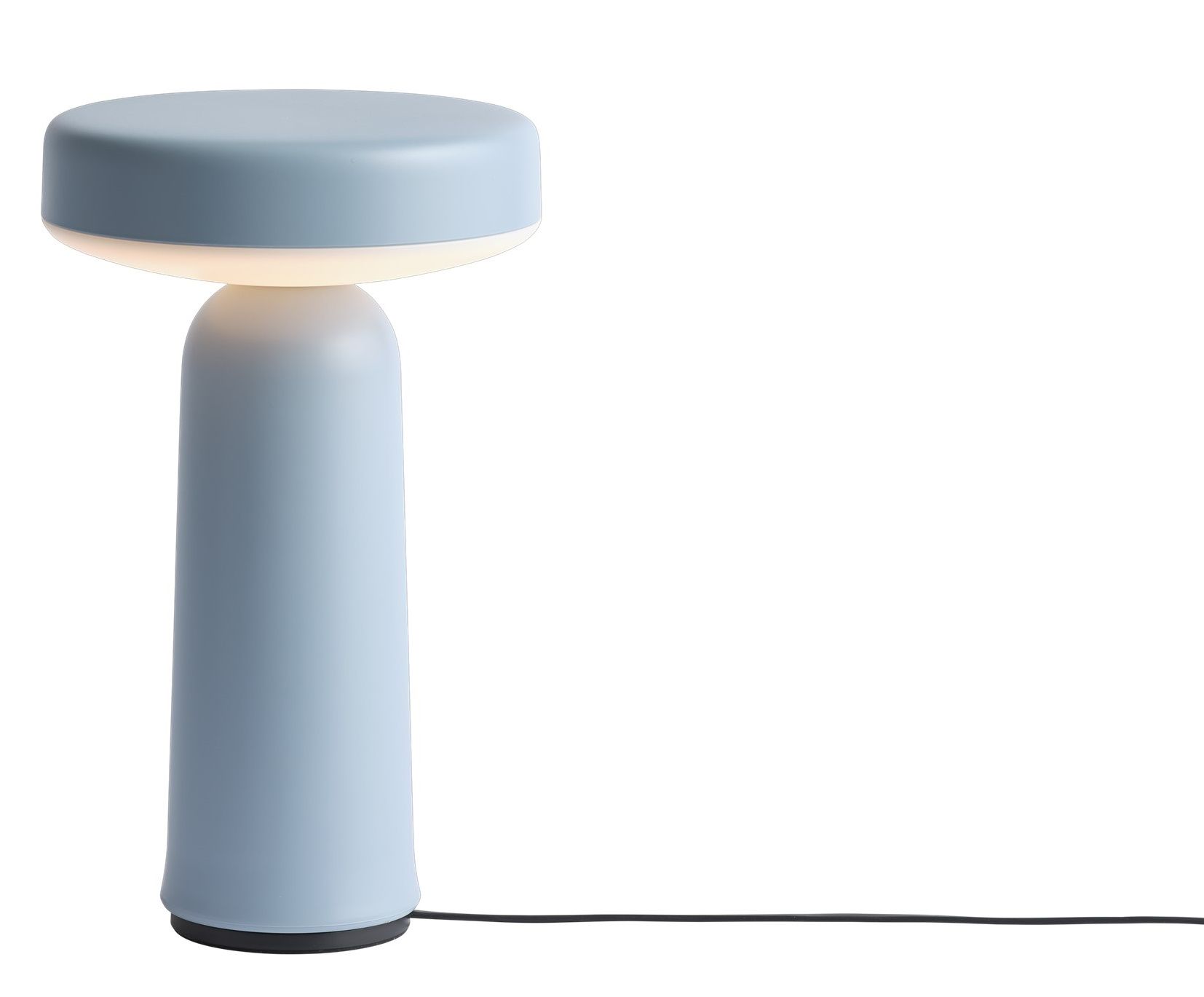 Ease Portable lamp Akku Tischleuchte Muuto Hellblau