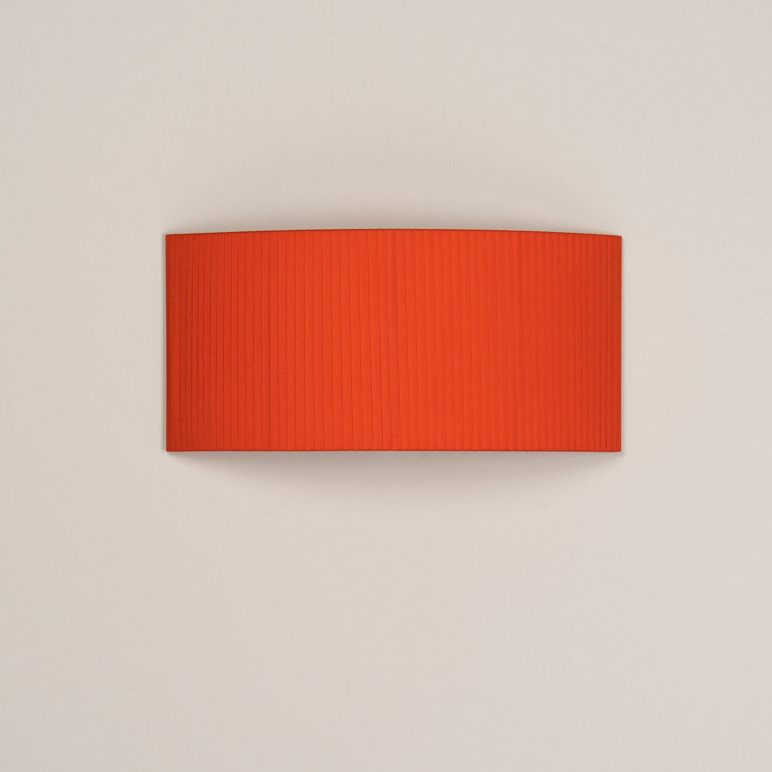 Comodín rectangular rechteckige Wandleuchte Red-amber ribbon Santa & Cole