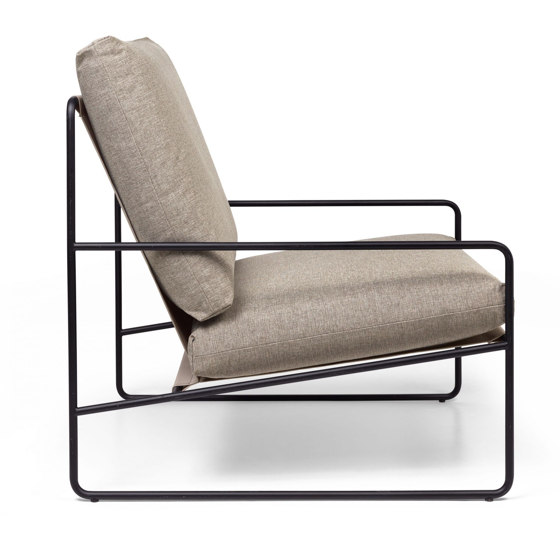Desert 1- Sitzer Outdoor Sessel Gestell Schwarz Ferm Living 