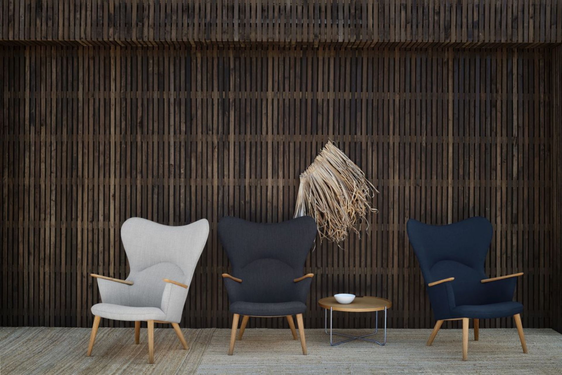 CH78 Mama Bear Lounge Sessel Fiord 0782 Carl Hansen & Søn
