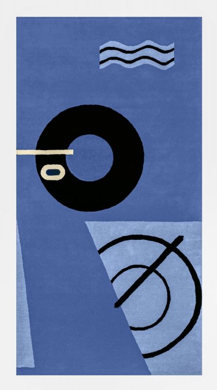 Blue Marine Teppich 179x350cm ClassiCon