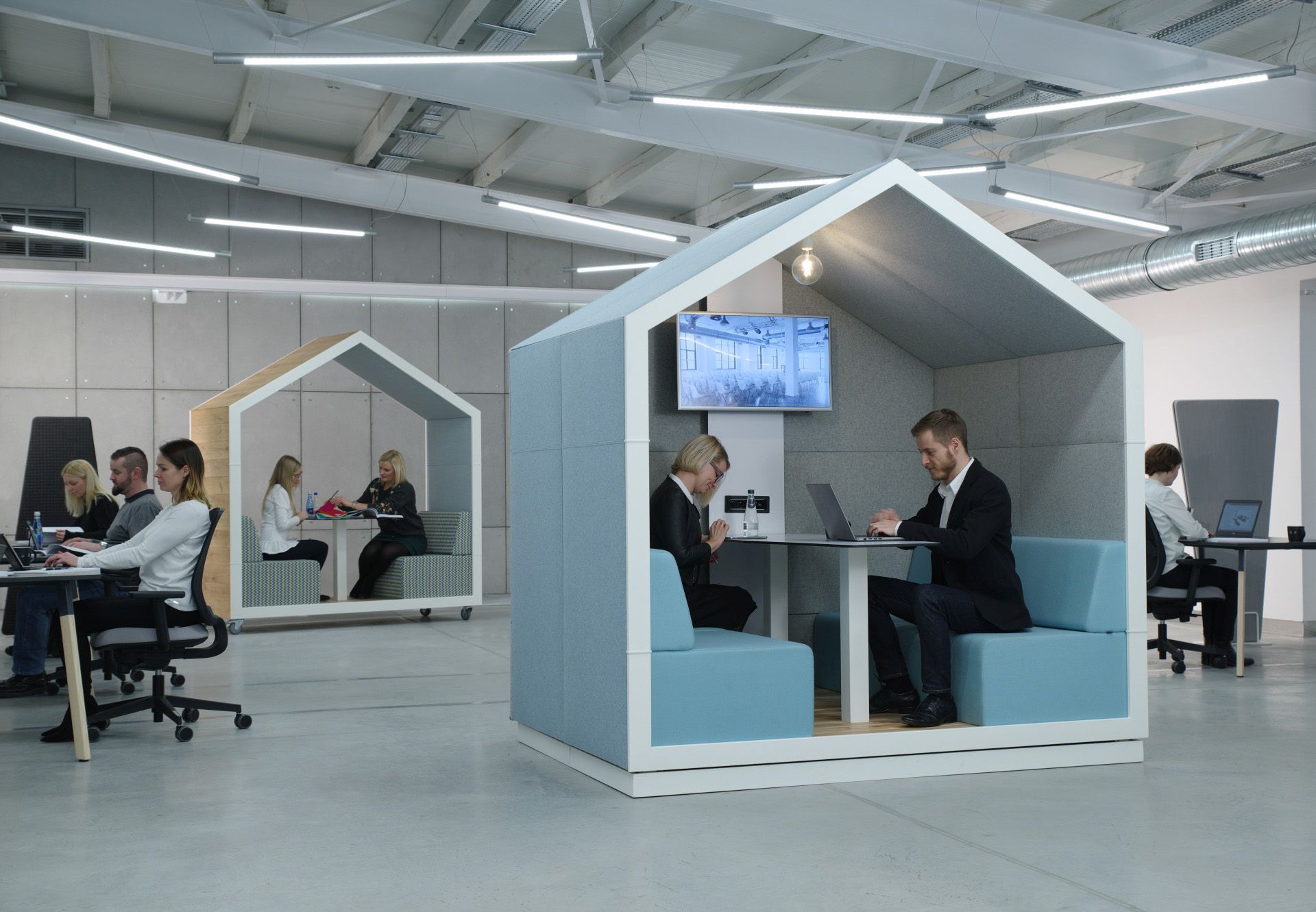 treehouse TH 4 Akustikmöbel für 4 Personen Bejot