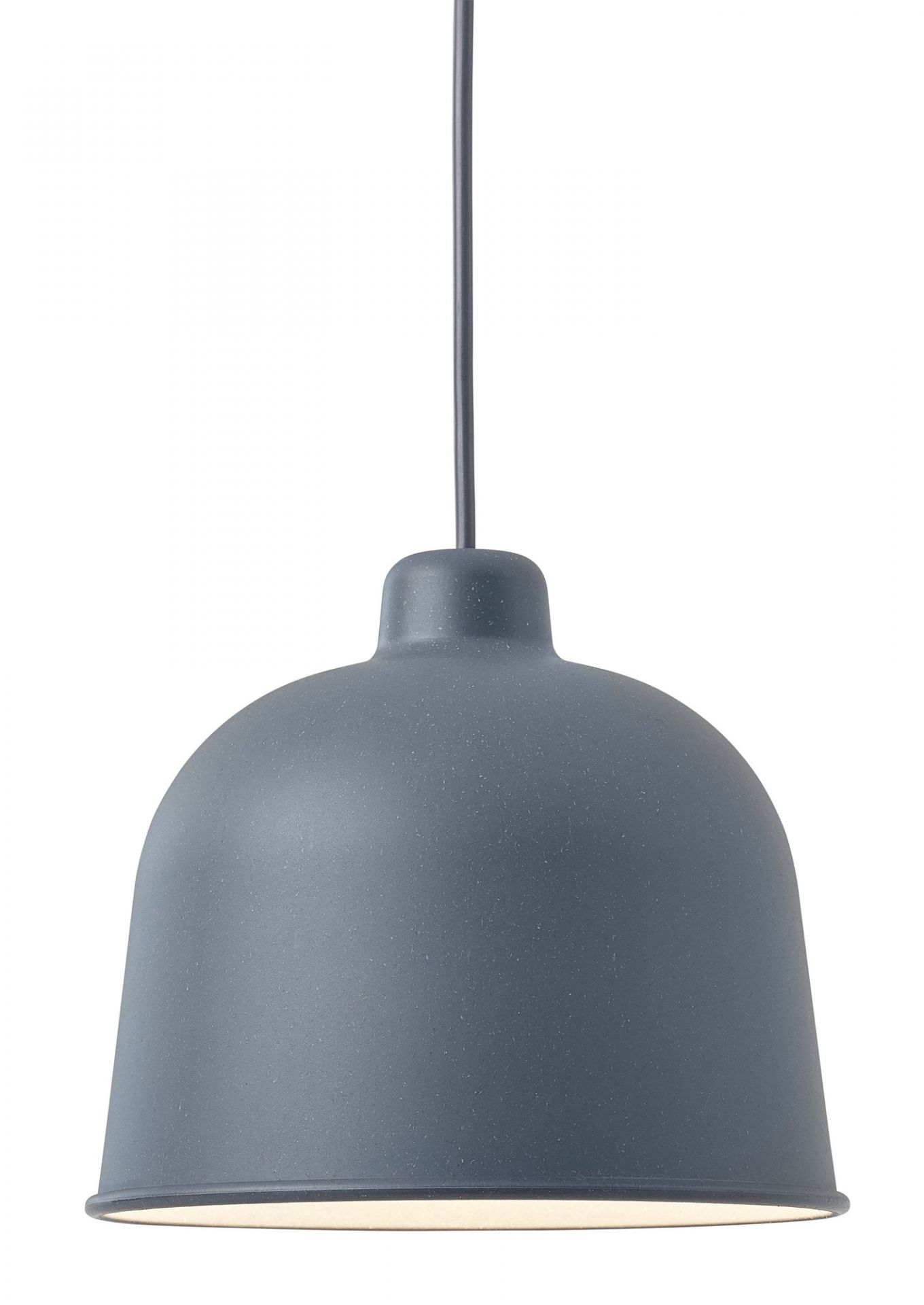 Grain Pendant Lamp Pendelleuchte Muuto Blau-grau
