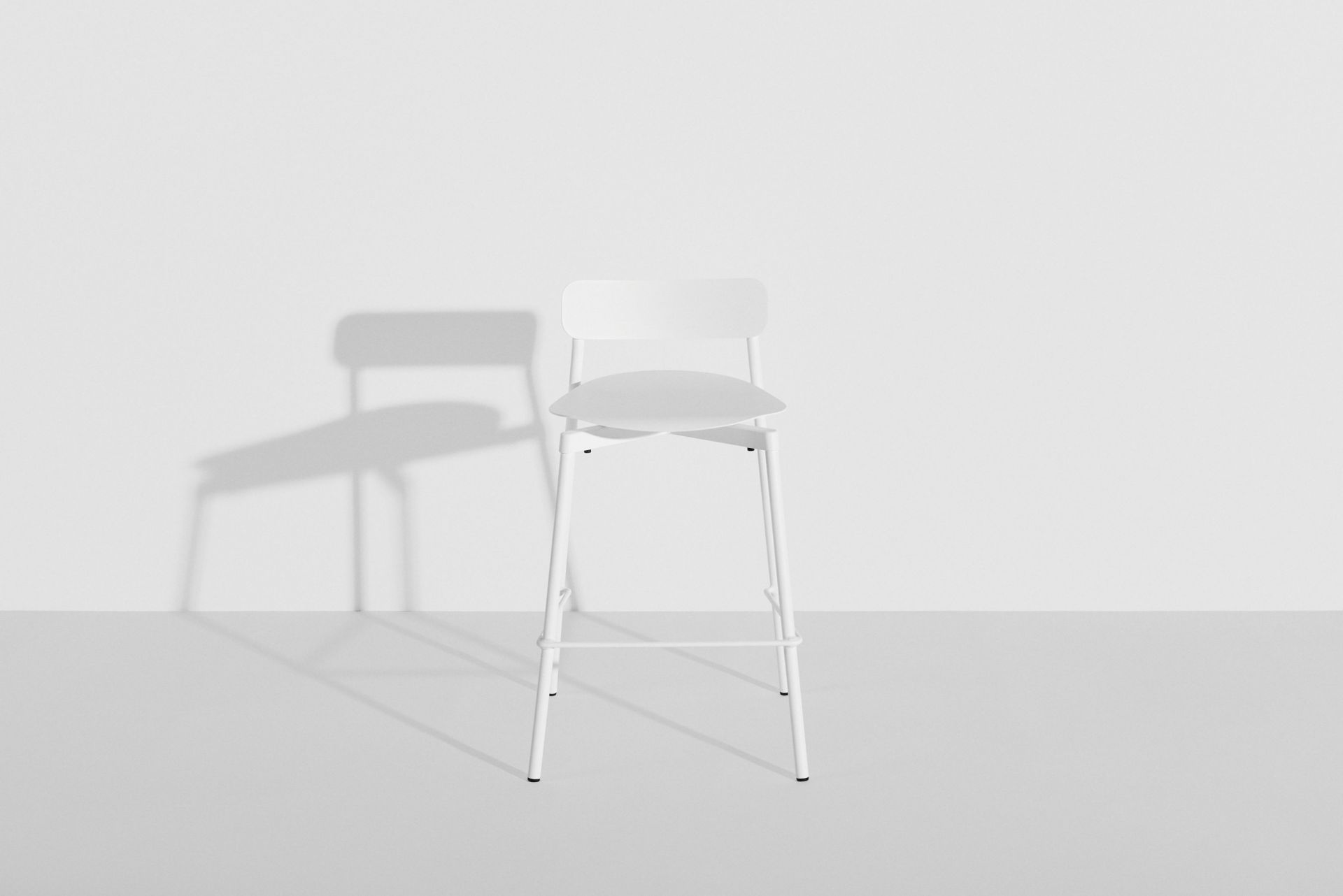 Fromme Barstool Barhocker H 65 cm Petite Friture Weiß Fromme Barstool Barhocker H 65 cm Petite Friture Weiß