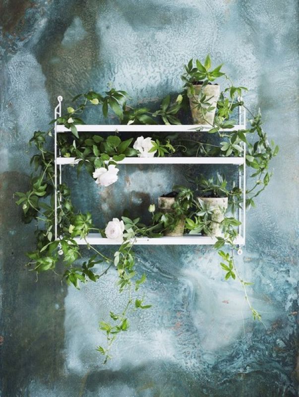 String Pocket Regal String Furniture Grau - Grau | Dunkelgrau ...