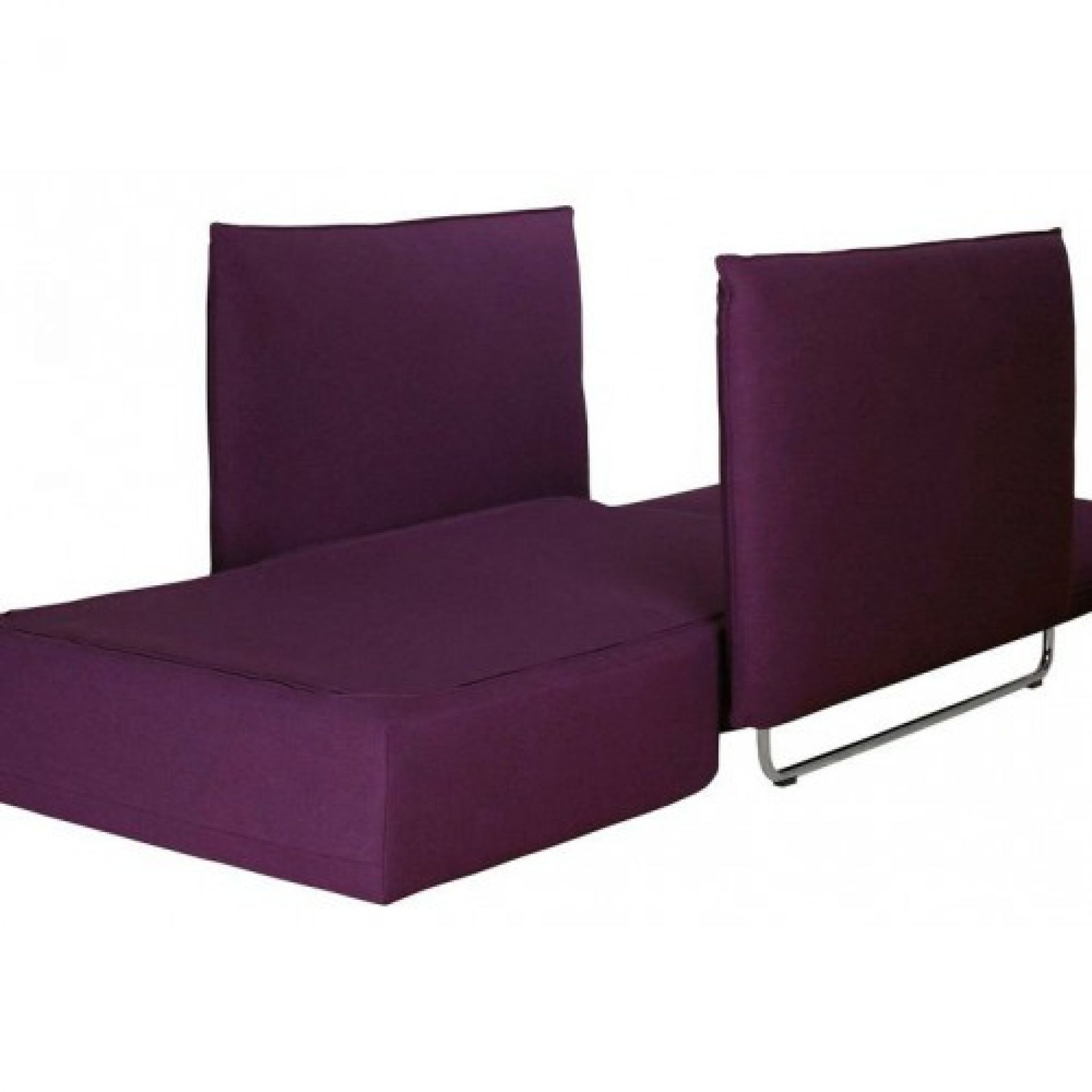 Cord Sofa / Schlafsofa 1-Sitzer Softline