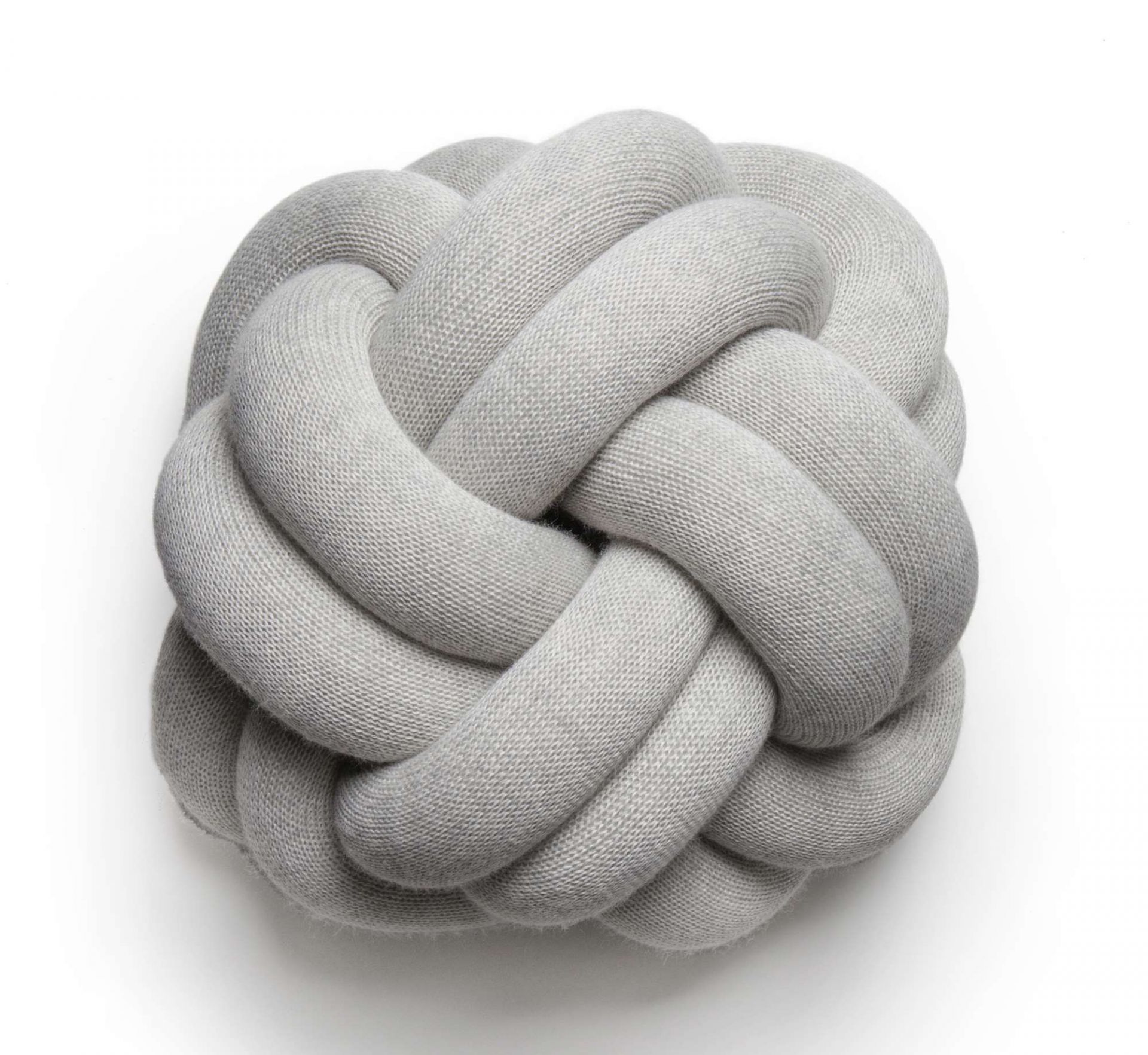 Knot Kissen Design House Stockholm-grau