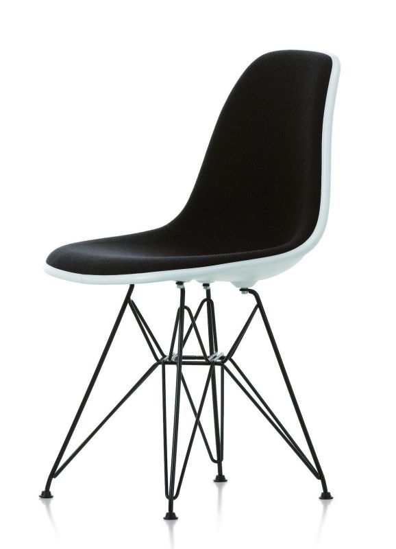 Eames Plastic Side Chair DSR Stuhl Vollgepolstert Vitra