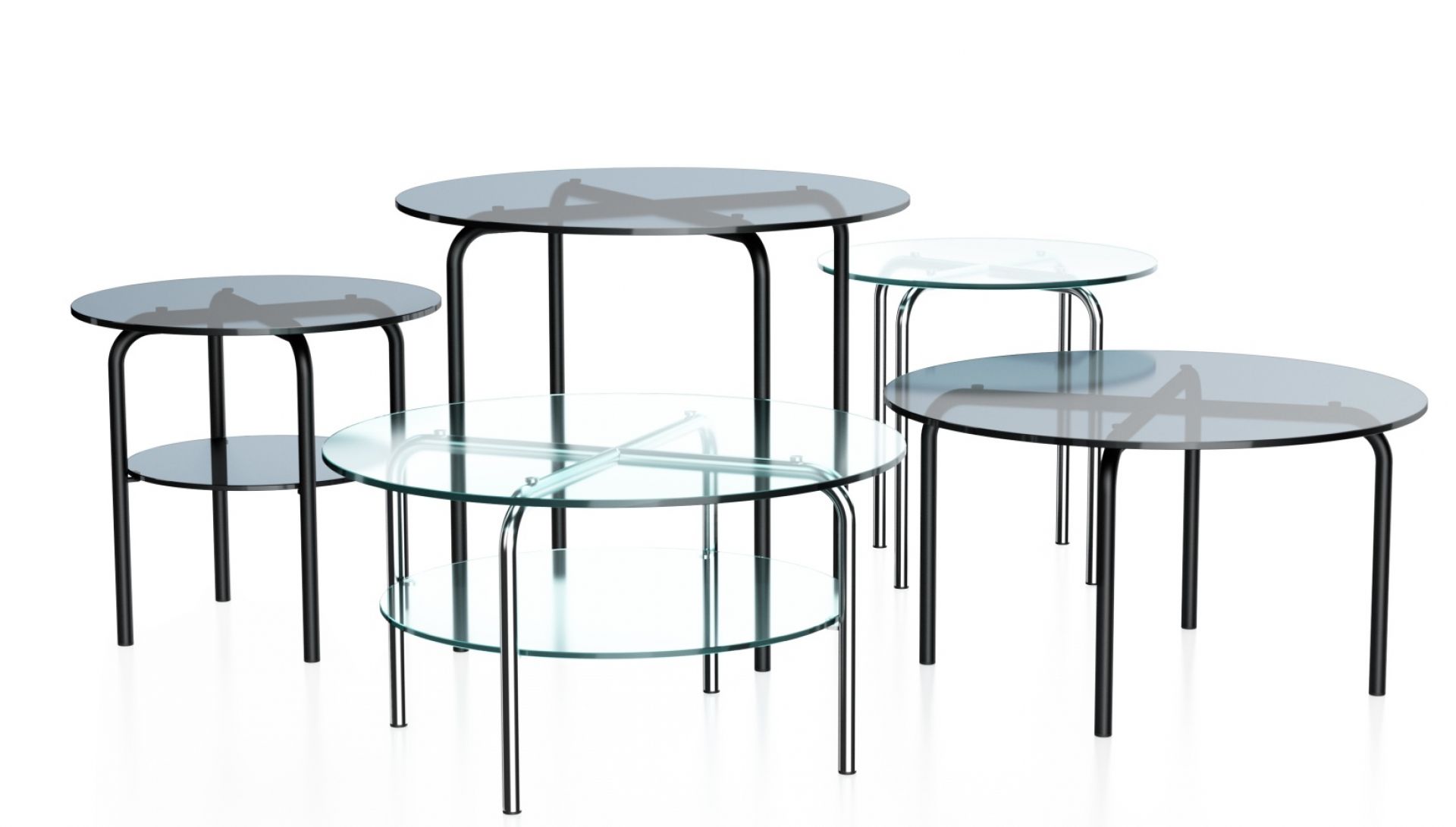 MR 517 / 1 Beistelltisch mit Ablagefach Thonet 
