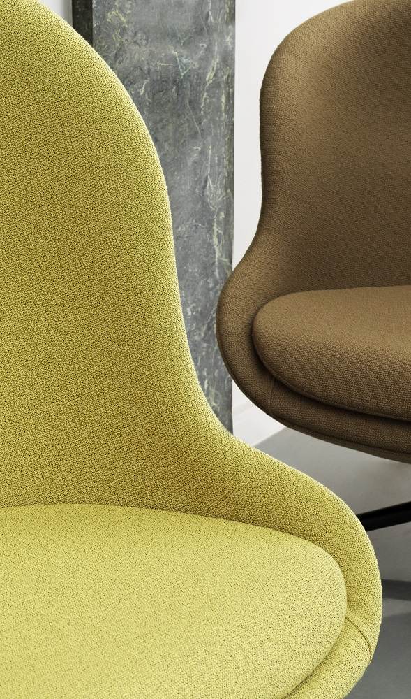Hyg Lounge Chair Low Swivel Sessel mit Drehgestell Normann Copenhagen