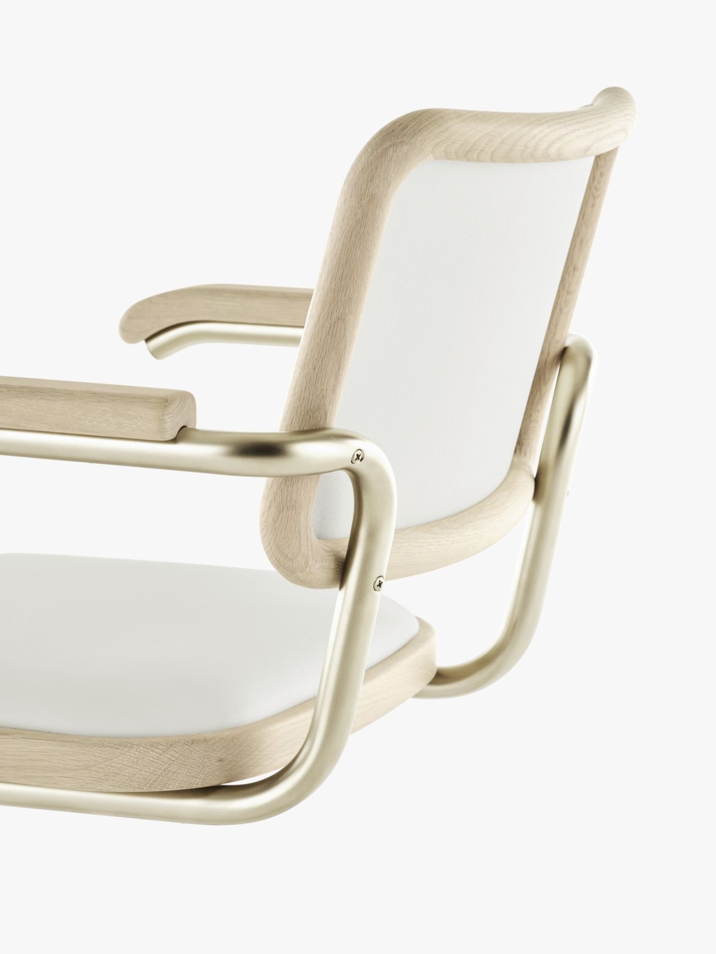 JS. Thonet by Jil Sander S 64 P / S64P Freischwinger Thonet