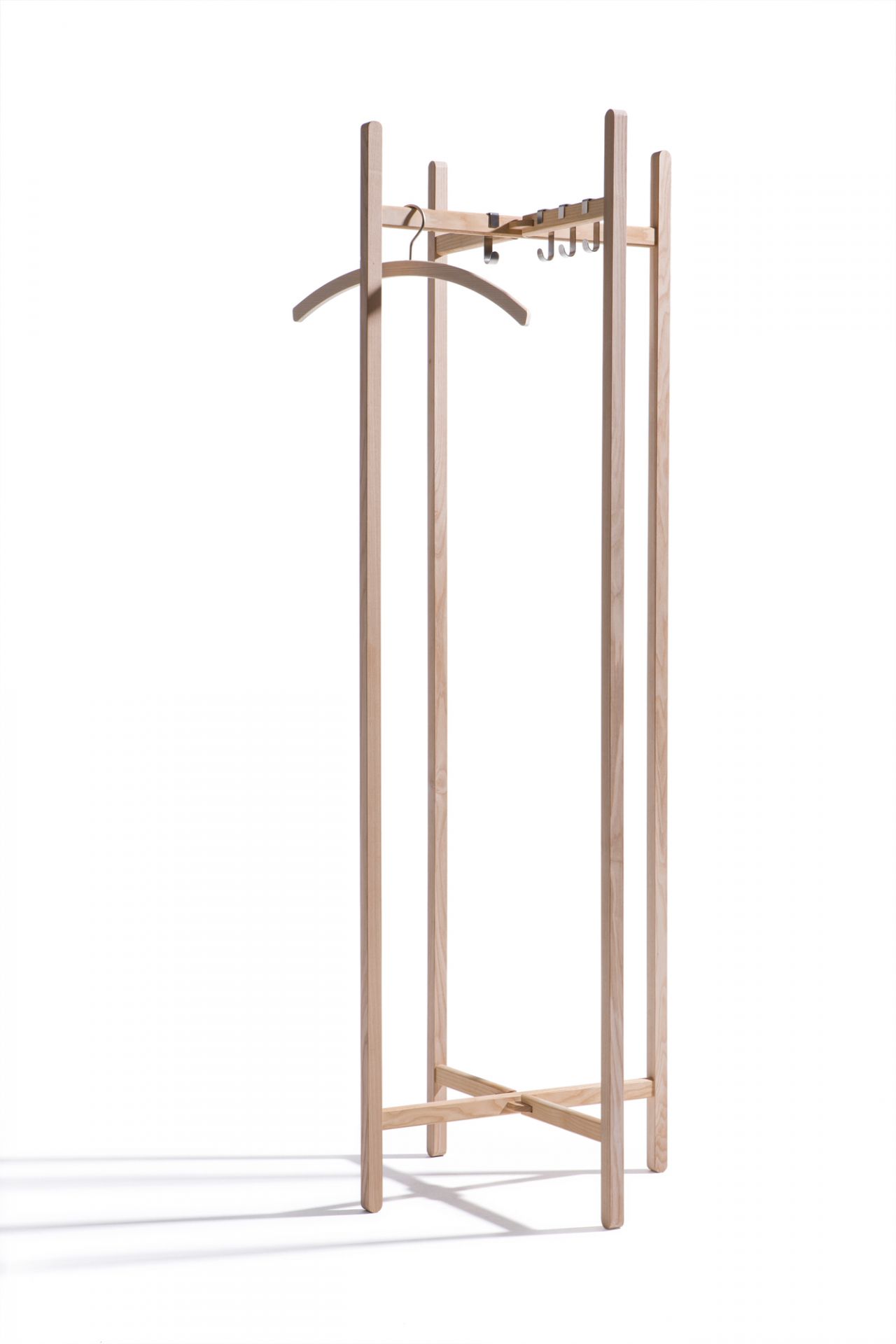Haken 4er-Set für Garderobe New Hang On Side by Side