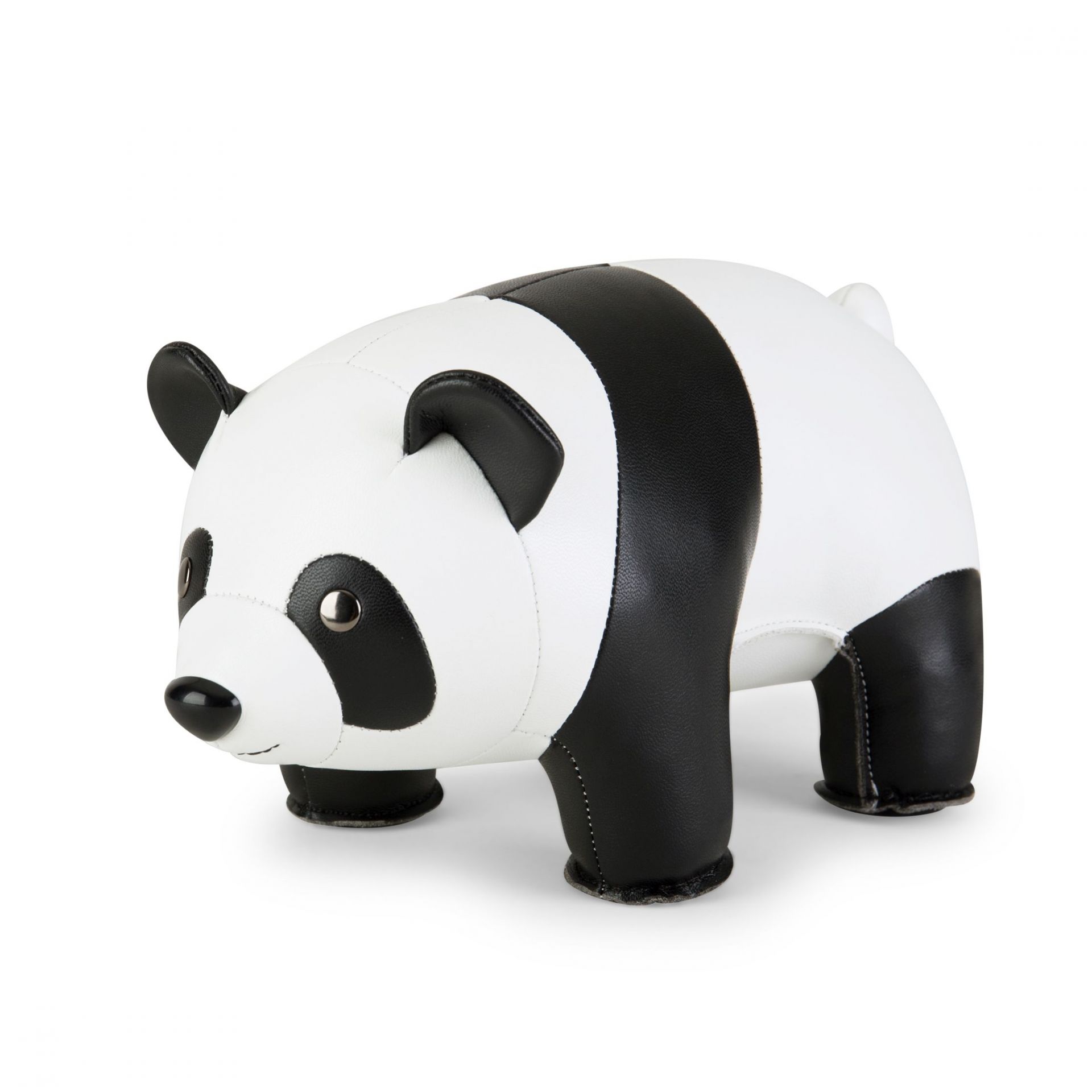 Buchstütze Panda Weiß/Schwarz Züny