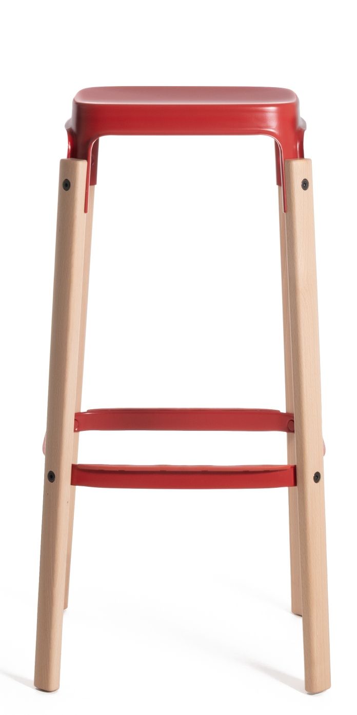 Steelwood Stool Barhocker H 78 cm Magis