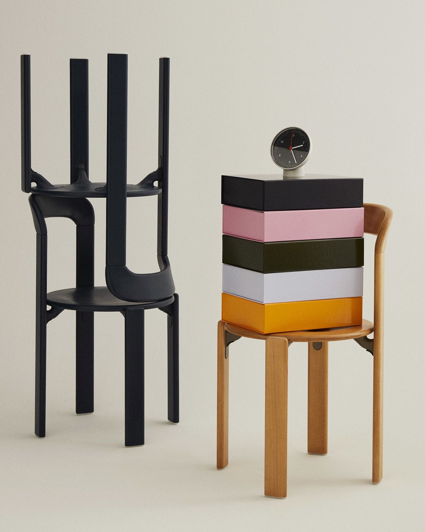 Table Clock Dual-function Tischuhr / Wanduhr Hay 