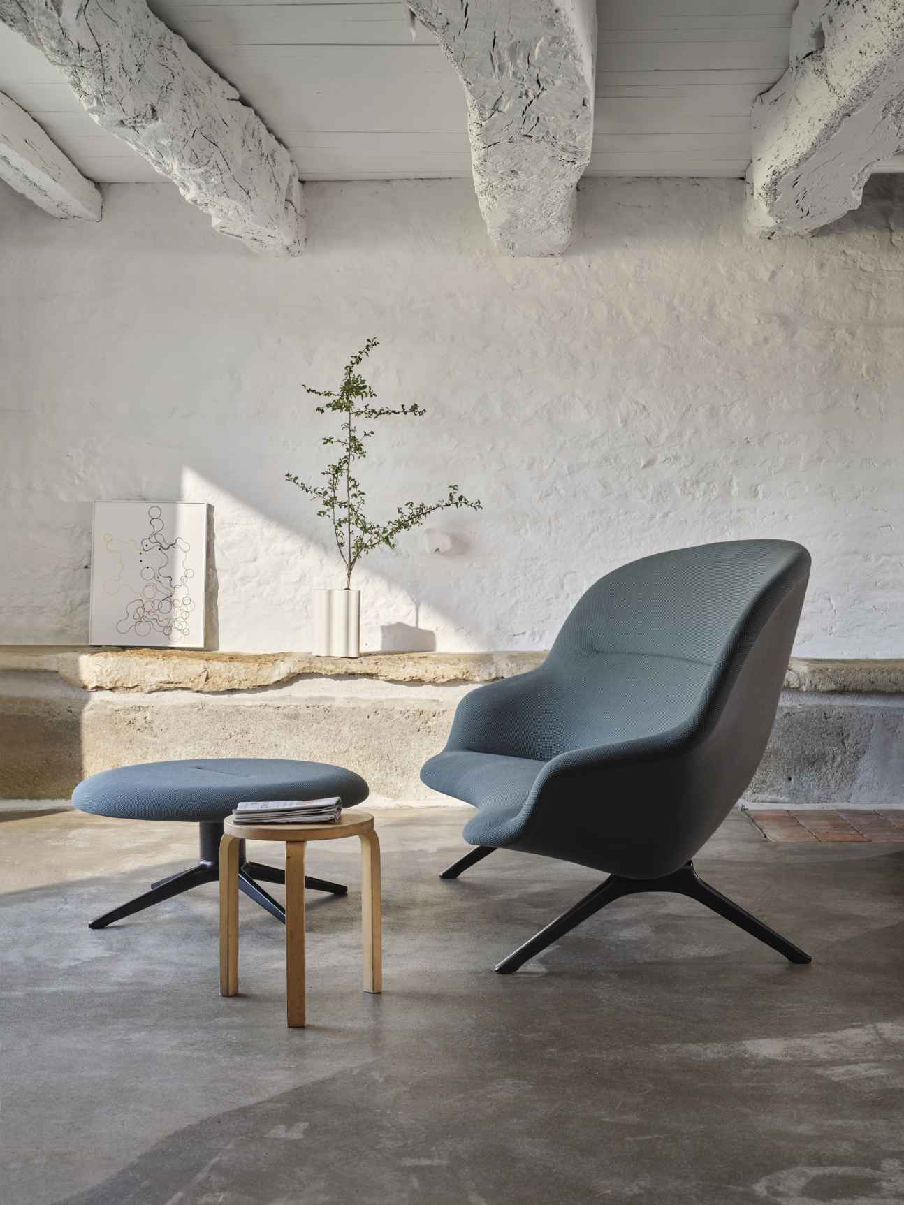 Abalon Platform Ottoman Vitra