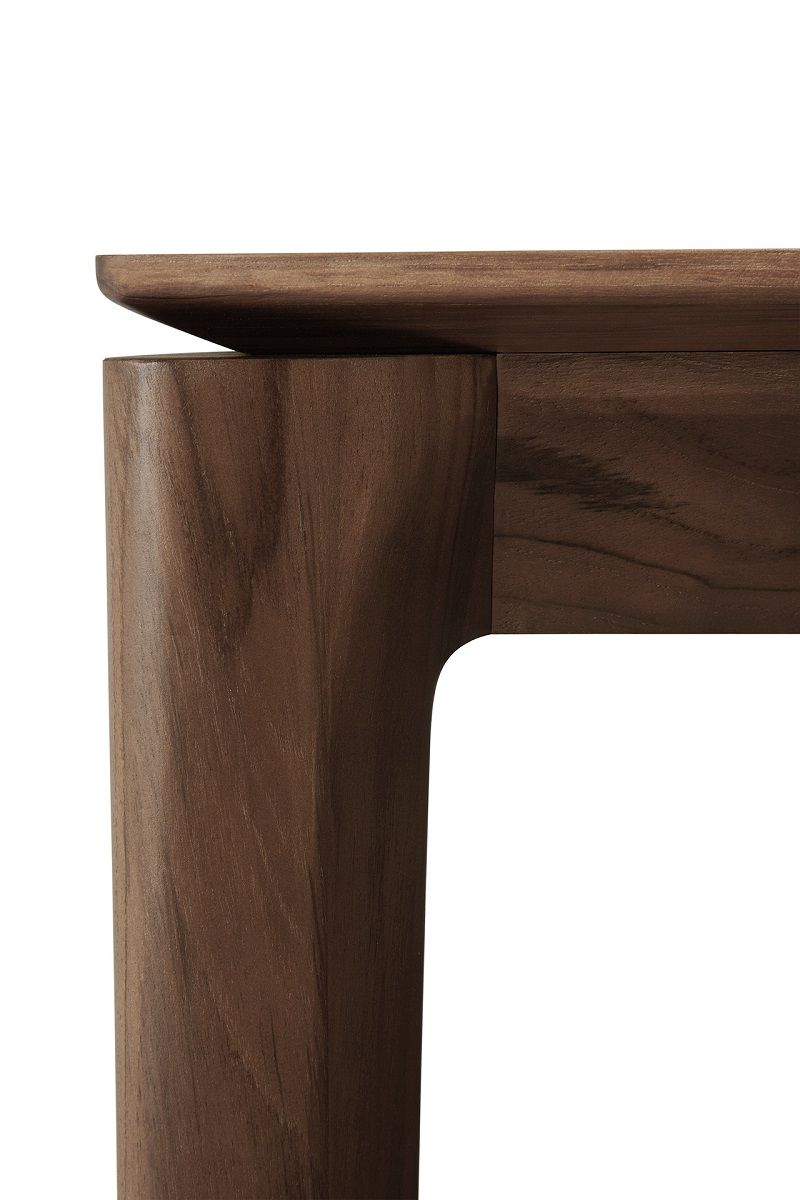 Bok Tisch rechteckig Teak dunkelbraun Ethnicraft
