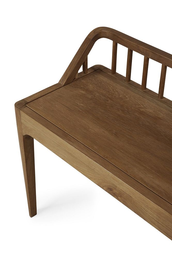 Spindle Bank Ethnicraft Teak