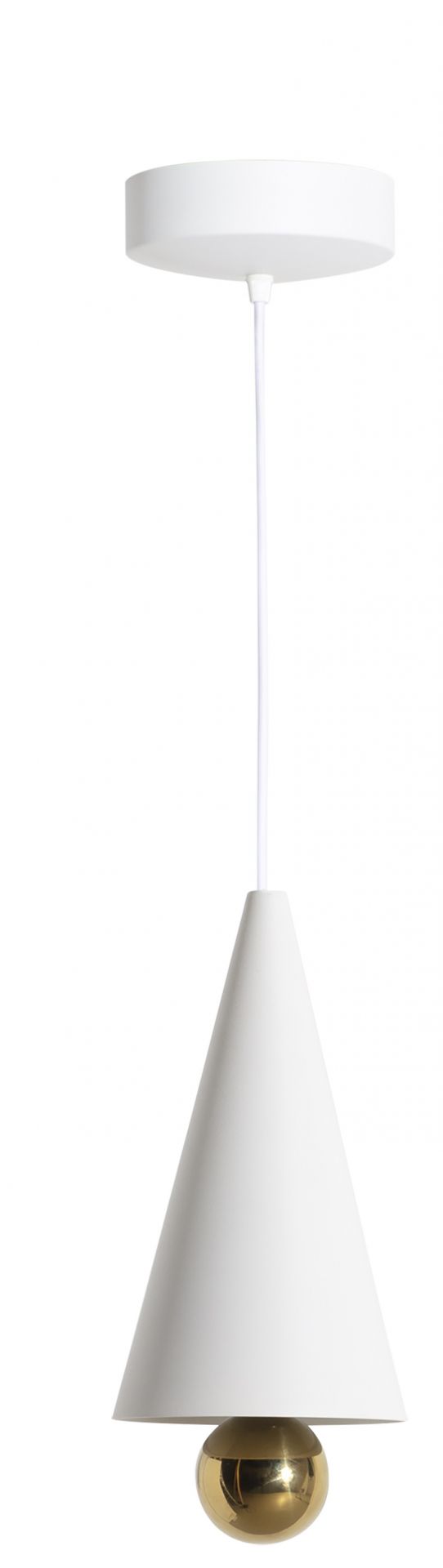 Cherry Pendant light Pendelleuchte S Petite Friture Weiß