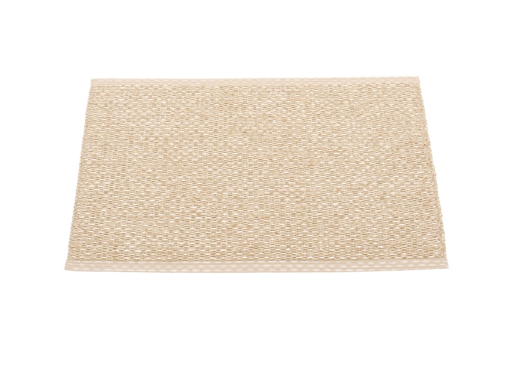 Svea Kunststoffteppich 70x50 Pappelina Beige