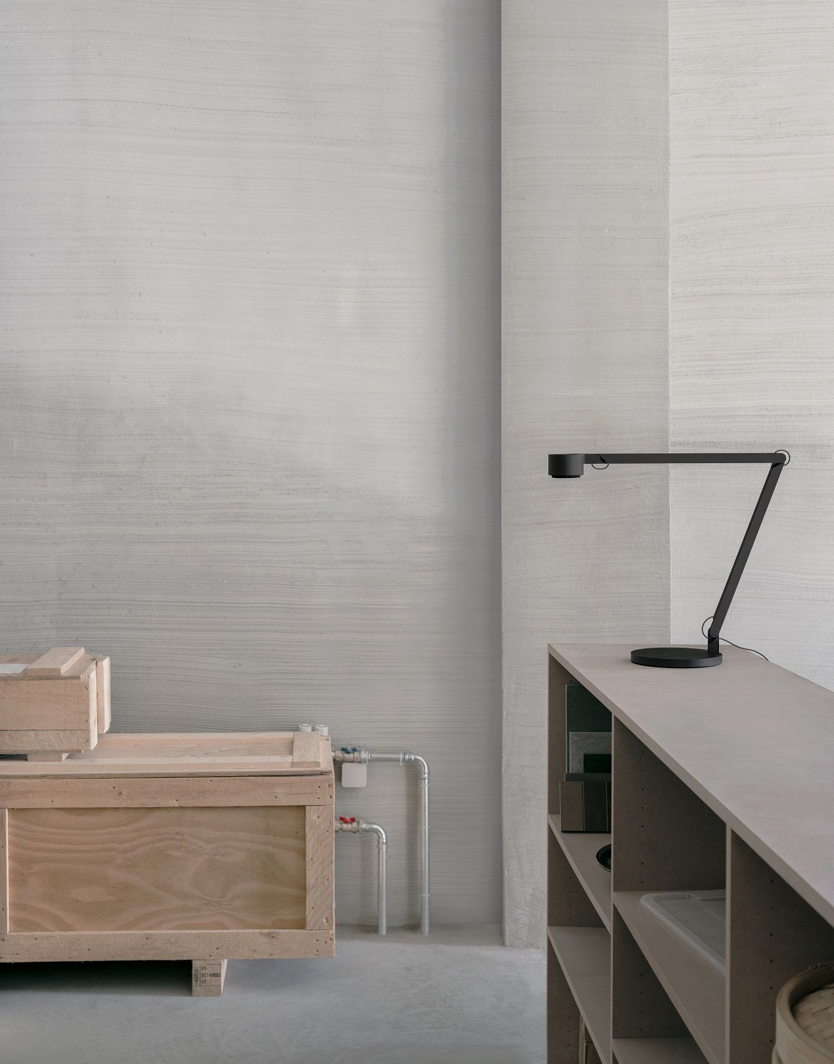 w227 Winkel alu Pin Tischleuchte wästberg 