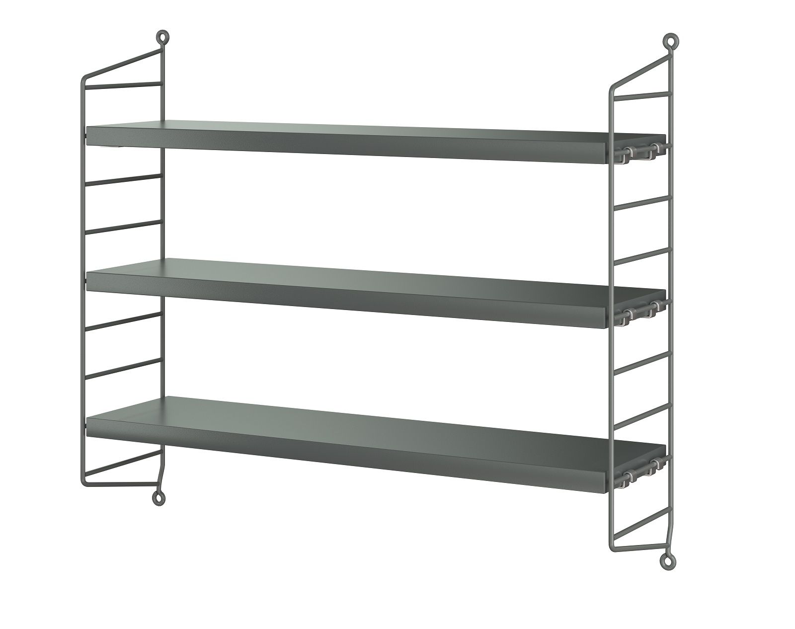 String Pocket Regal String Furniture Grau - Grau 